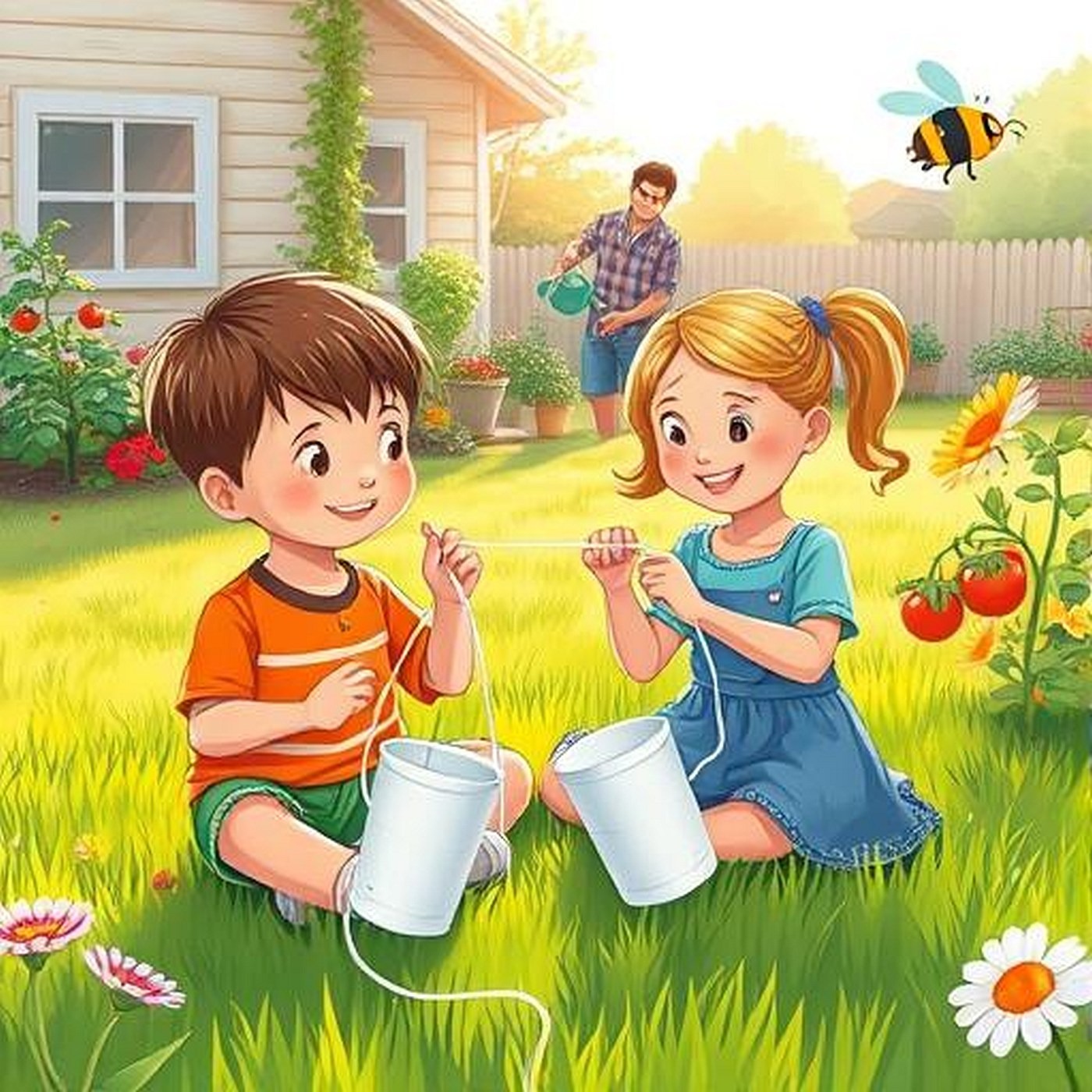 Zvukový škriatok a tajomstvo kelímkového telefónu