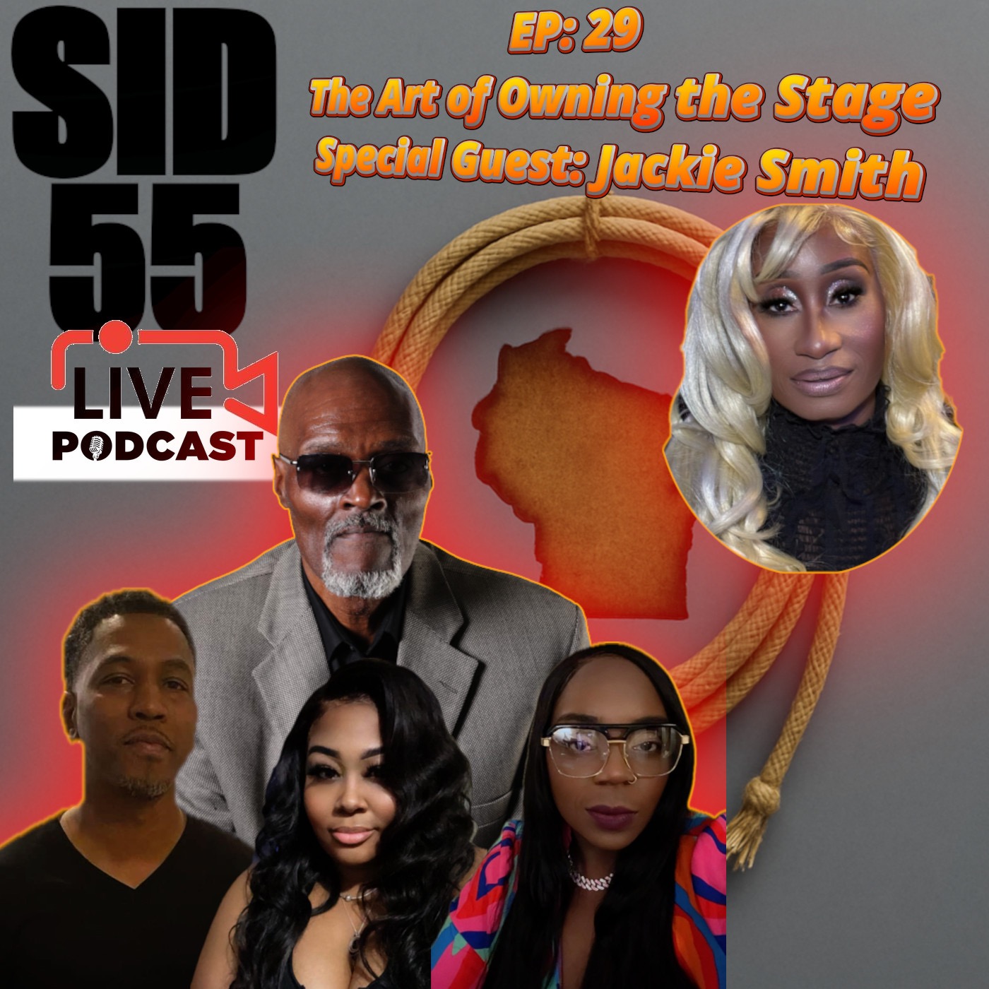 Sid55 Live Ep 29: The Art of Owning the Stage Special Guest: Jackie Smith