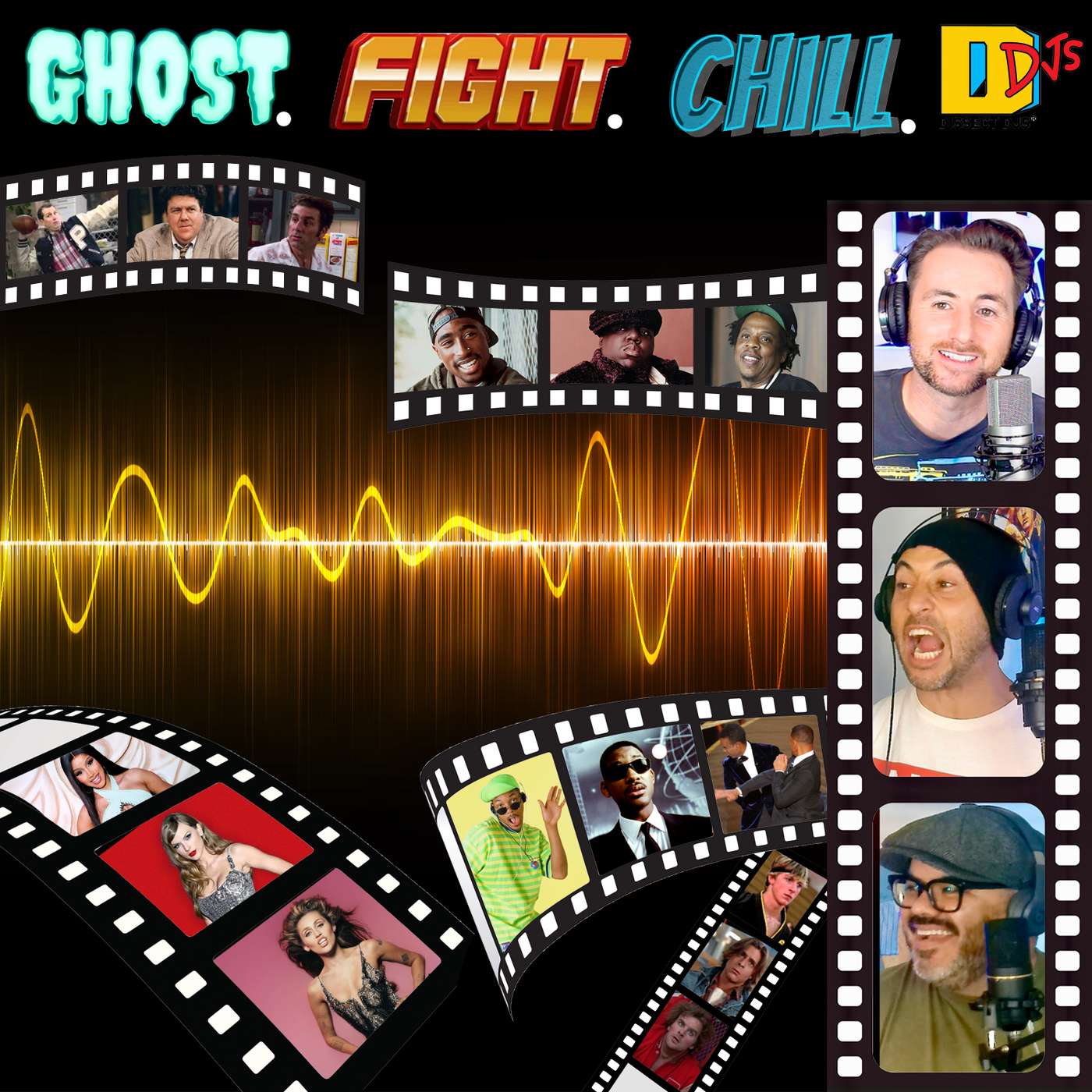 The New F*ck, Marry, Kill game: Ghost, Fight, Chill.