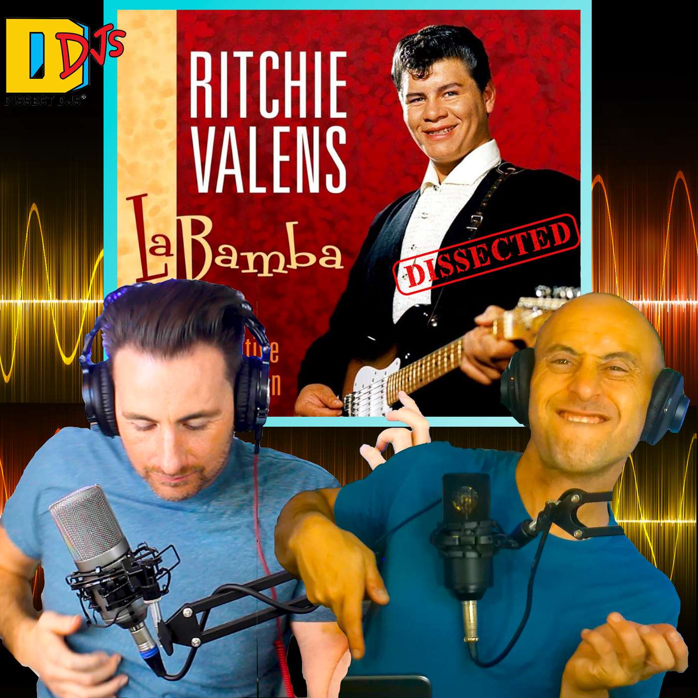 Ritchie Valens vs Los Lobos - "La Bamba" Ritchie Valens vs Los Lobos - "La Bamba"