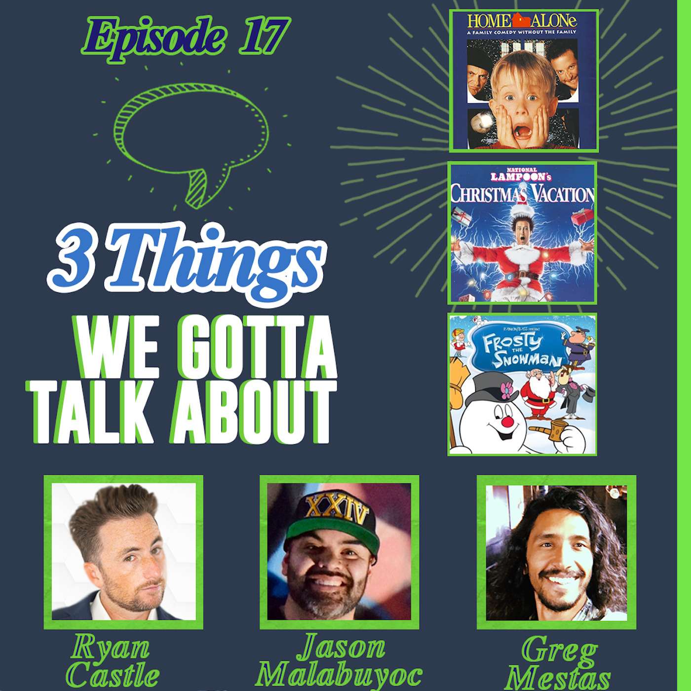 *XMAS BONUS* 3 Things About Home Alone, Christmas Vacation, and Frosty The Snowman episode artwork