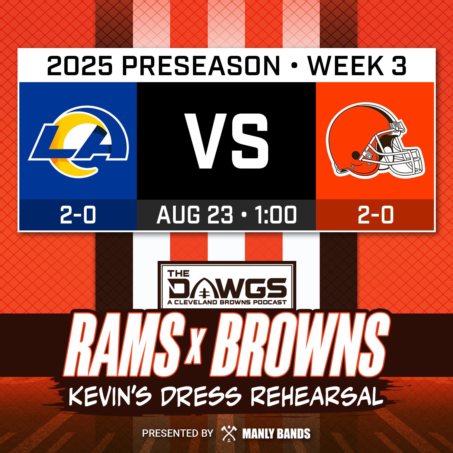 Rams x Browns: Game Preview - Who Will We See in Stefanski's Dress Rehearsal? - Cleveland Browns Podcast for 8/20/25