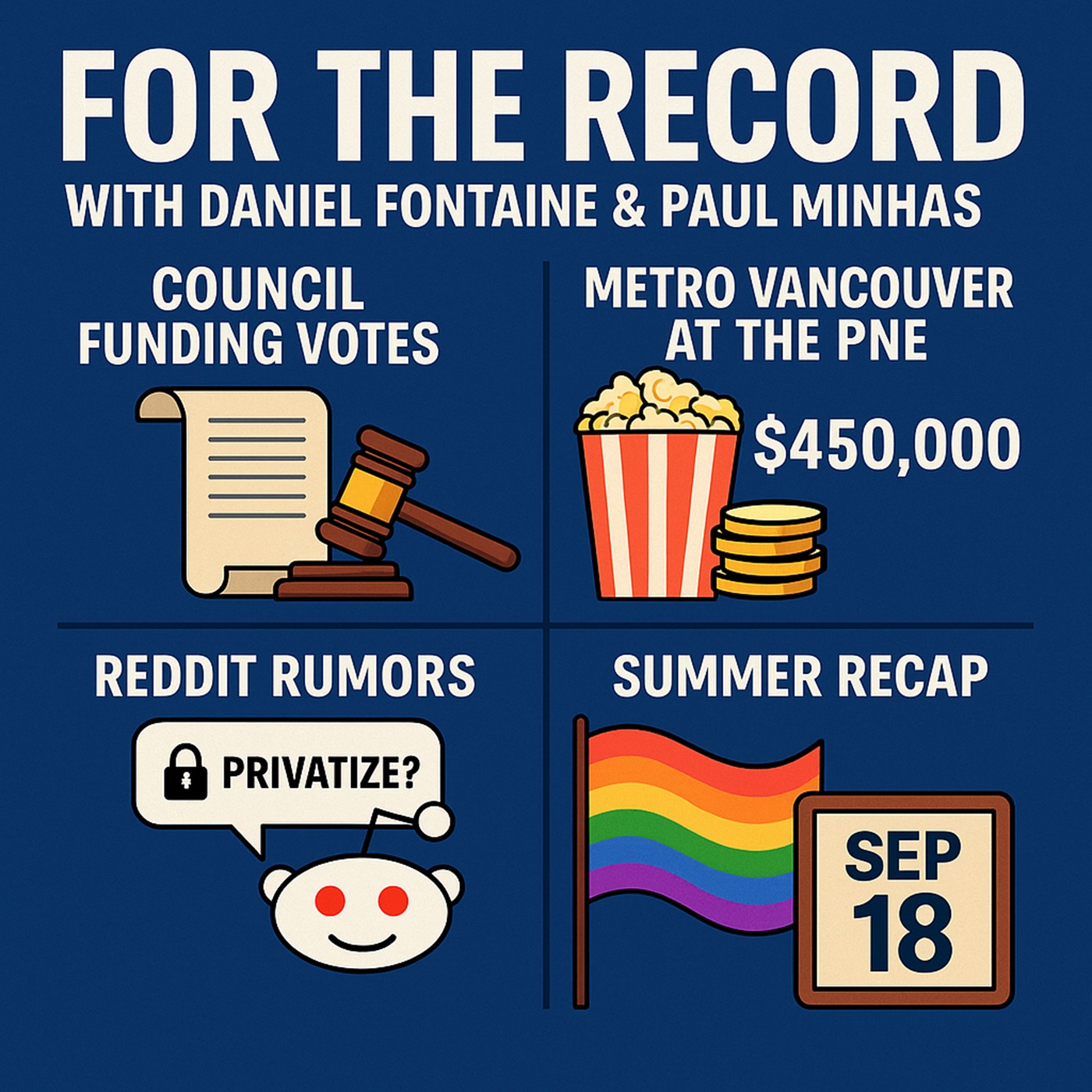 For the Record with Daniel Fontaine & Paul Minhas