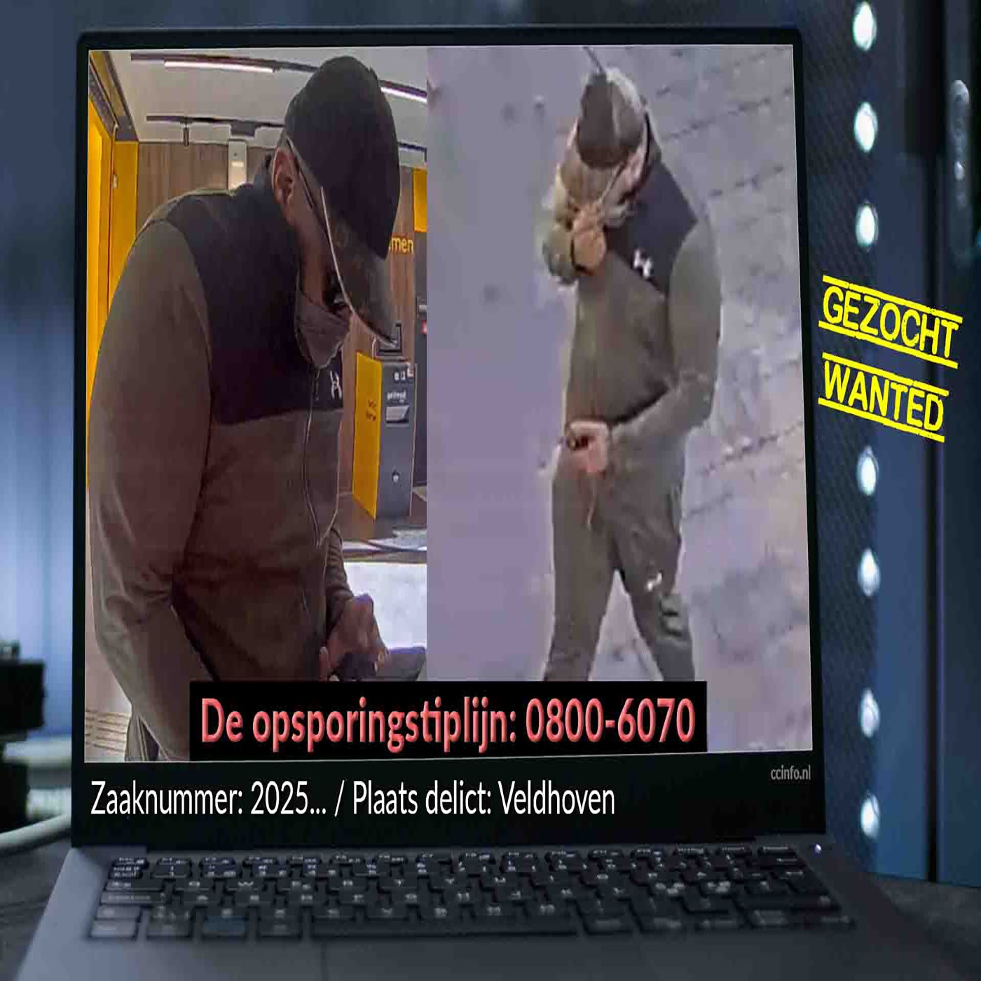 Helpdeskfraude Veldhoven: verdachte plundert €4000 in Almere, politie vraagt om tips episode artwork