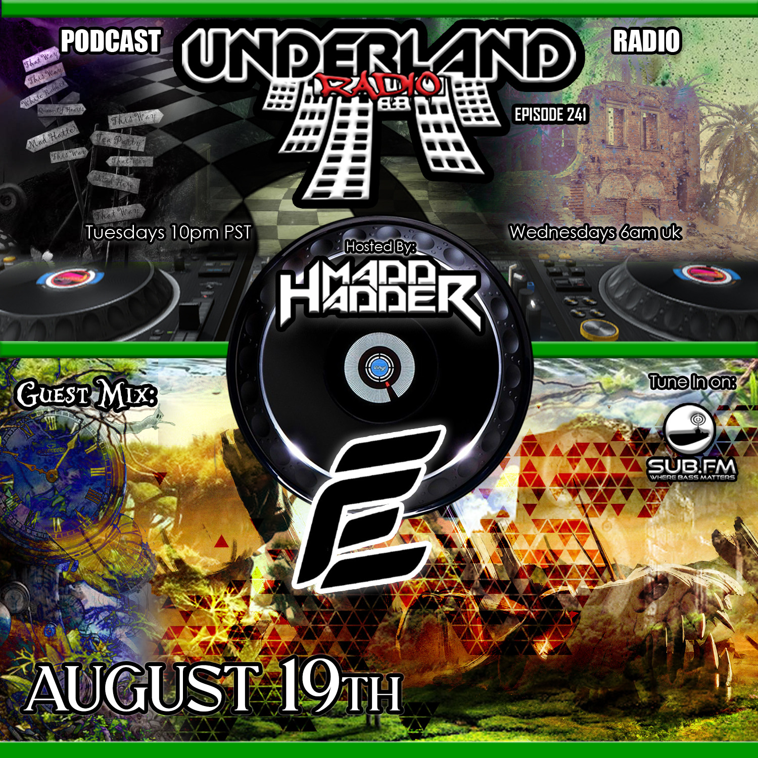 Episode 0241 Underland Radio - Guest Mix: 5th Encounter