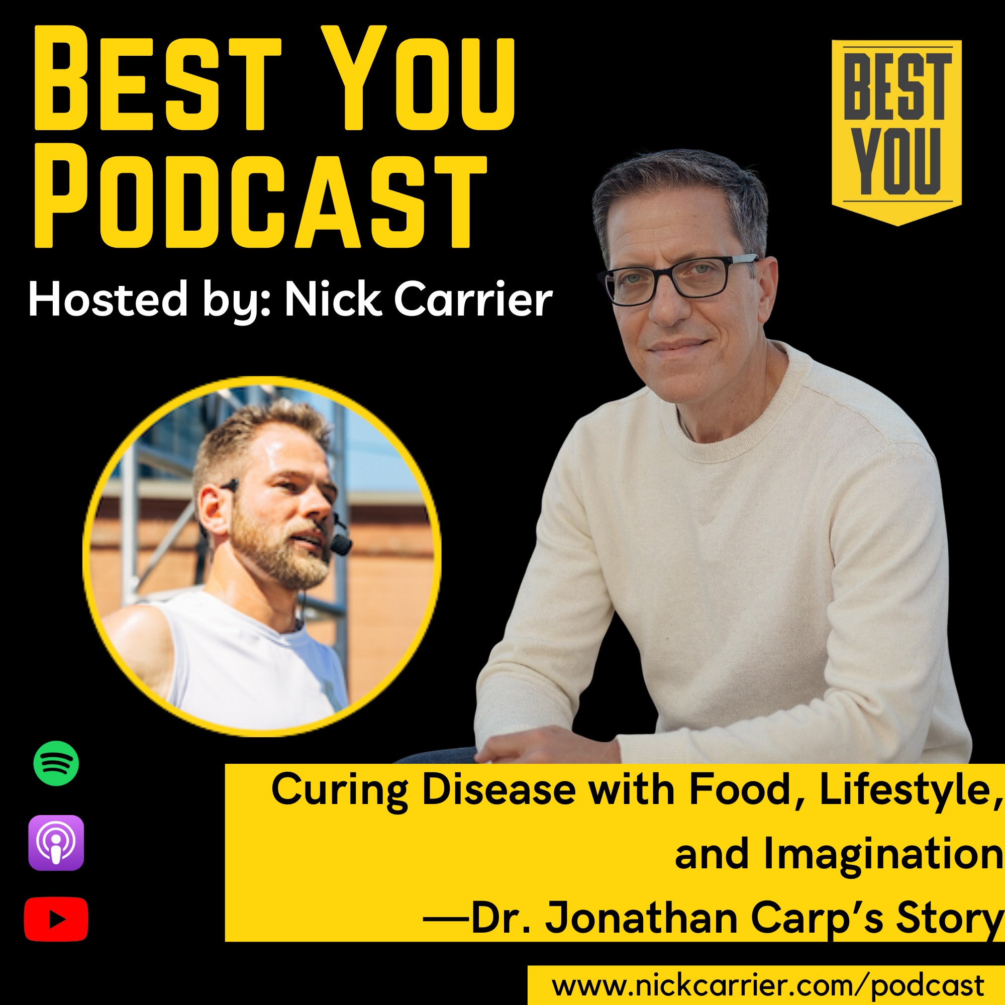 Curing Disease with Food, Lifestyle, and Imagination—Dr. Jonathan Carp’s Story episode artwork