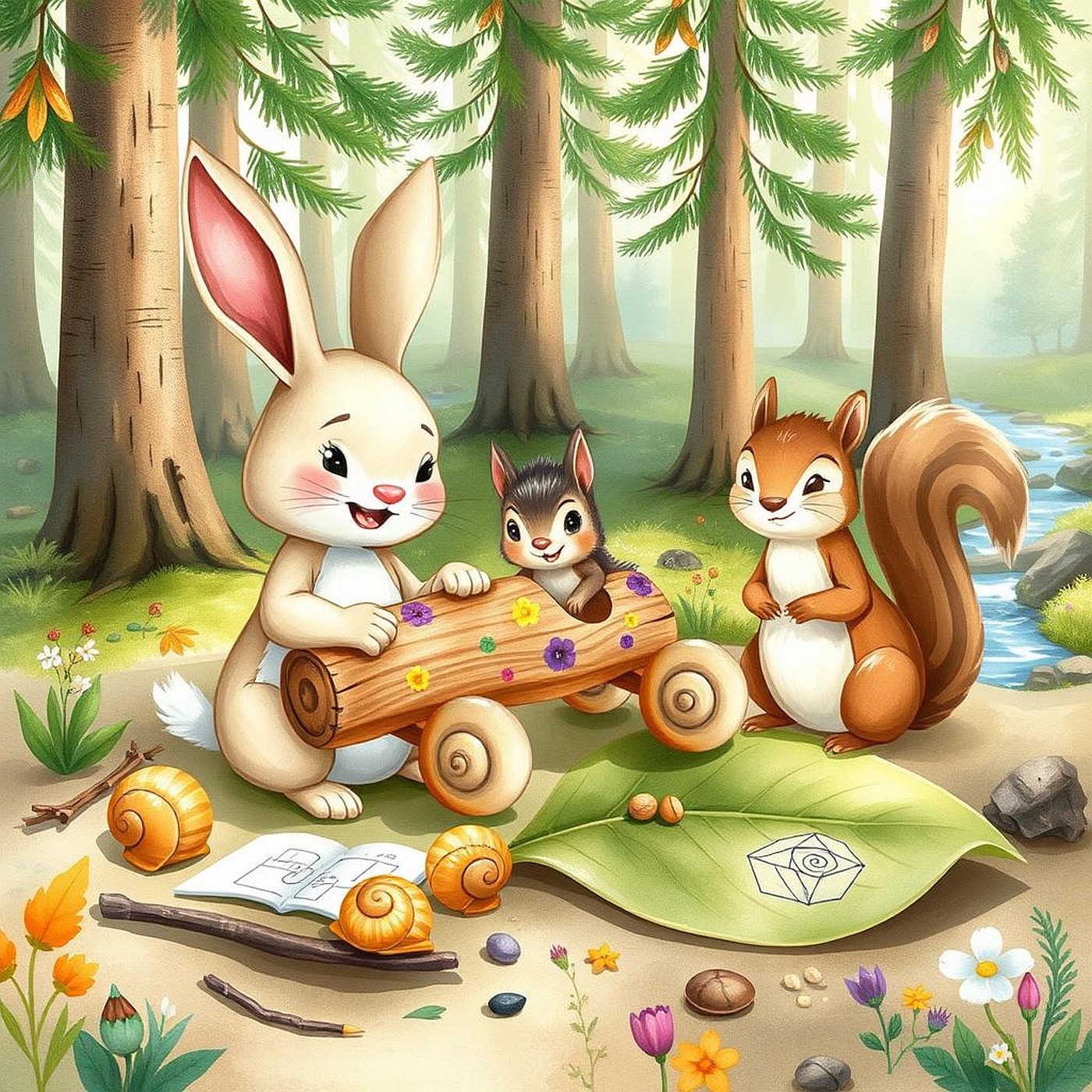 Lesný Vánok: Ako Filipko a kamaráti postavili najlepšie autíčko v lese