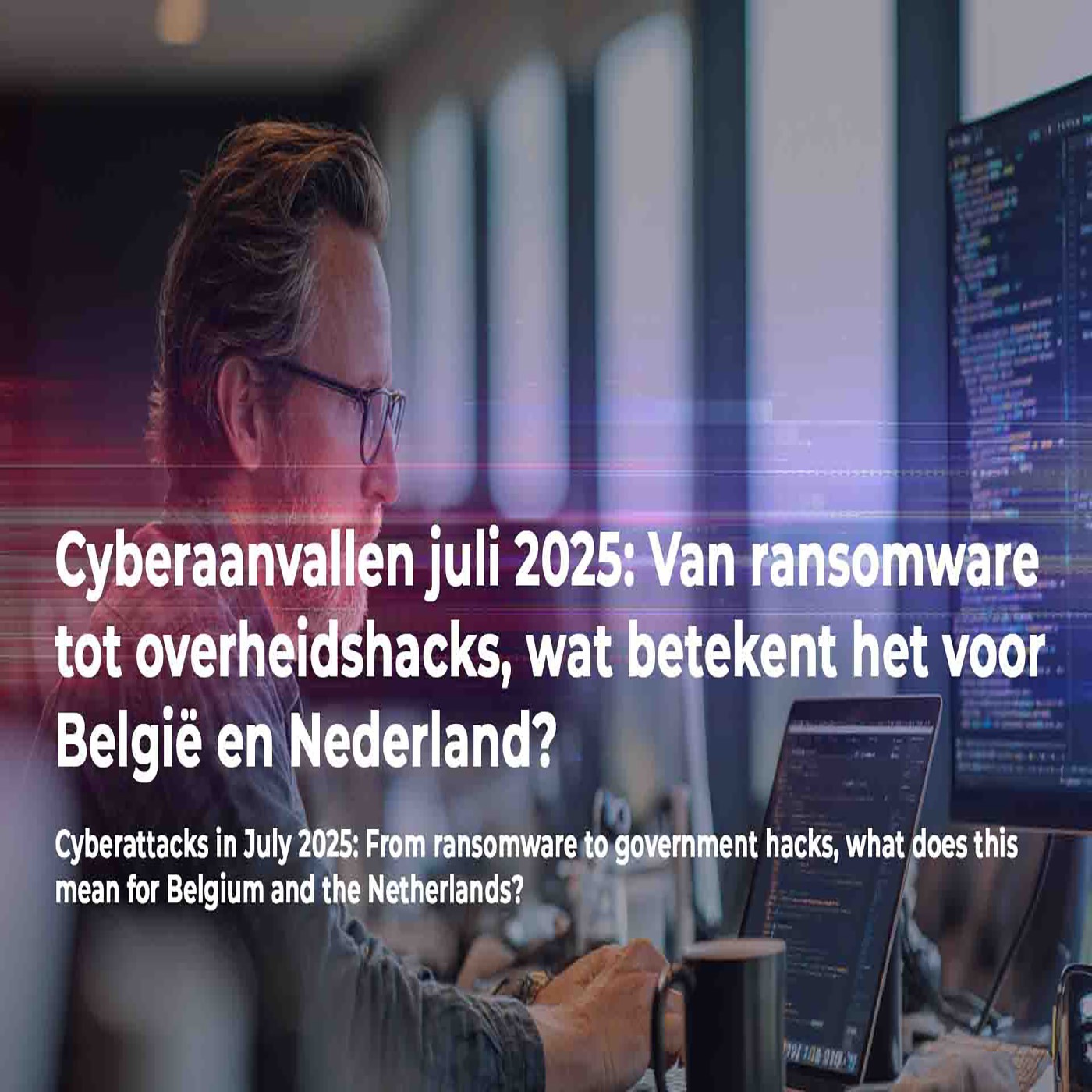 Cyberaanvallen juli 2025: Van ransomware tot overheidshacks, wat betekent het voor België en Nederland? episode artwork