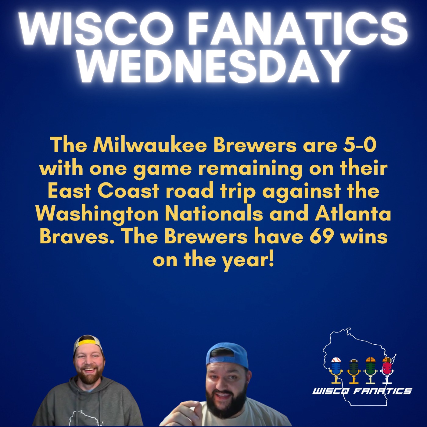 Brewers 5-0 so far on East Coast! episode artwork