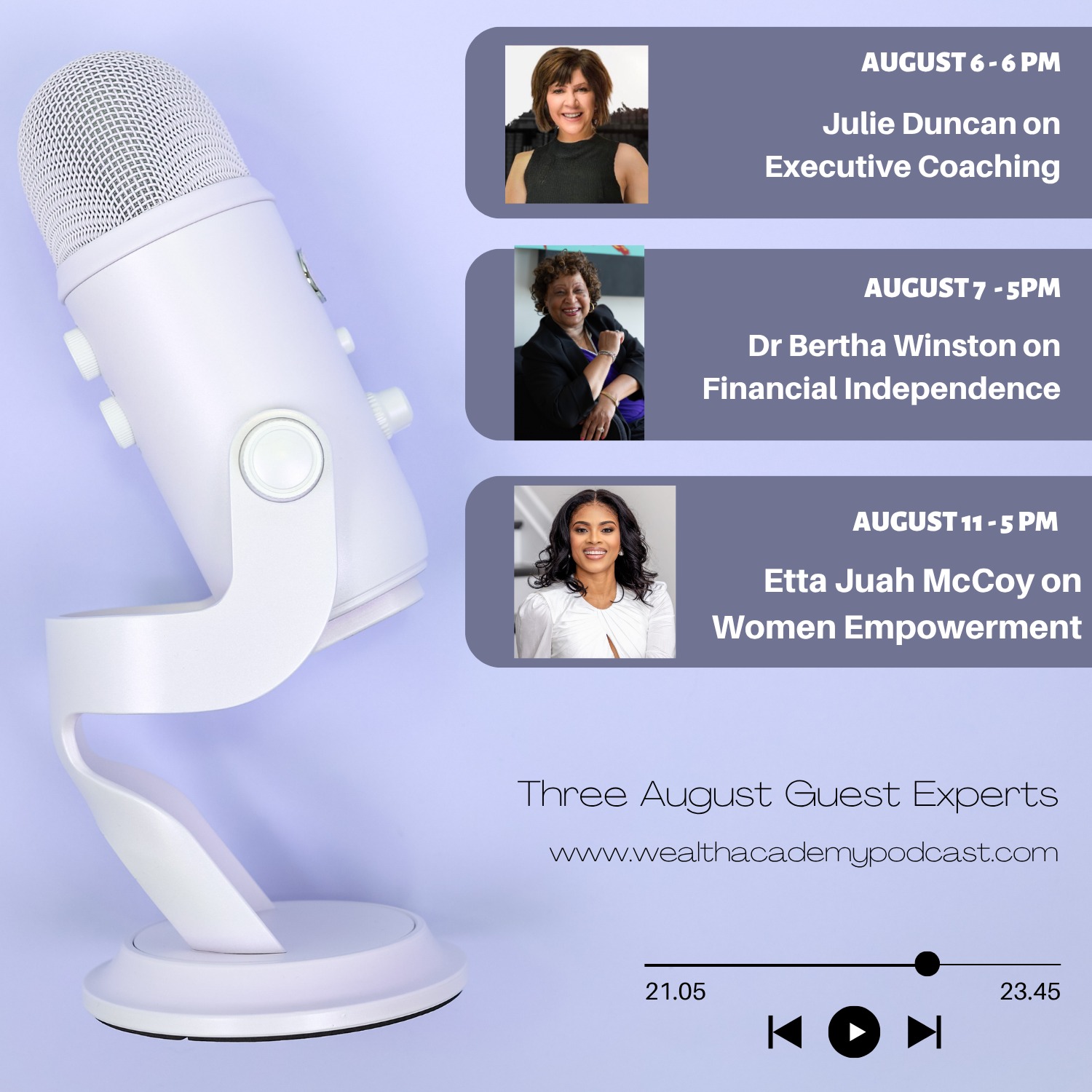 Episode 303- Leading Experts Share Bold Ideas on Executive Coaching, Financial Independence & Women Empowerment