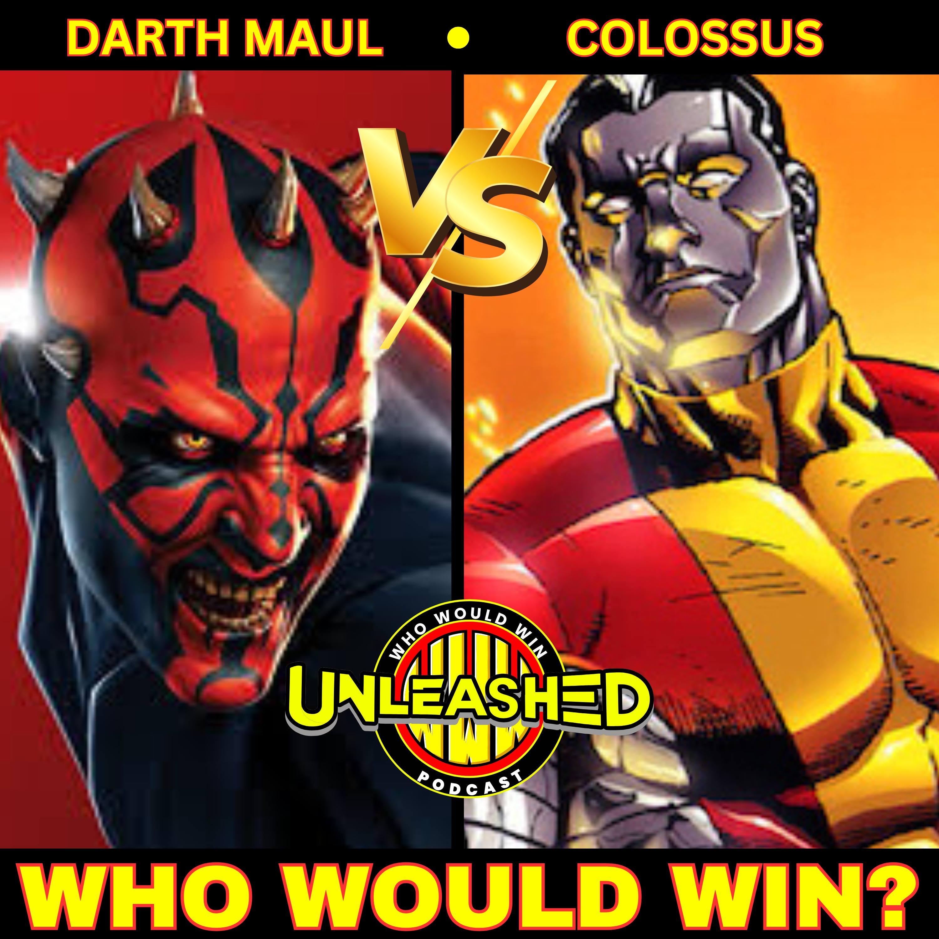 Darth Maul vs Colossus - Who Would Win Unleashed