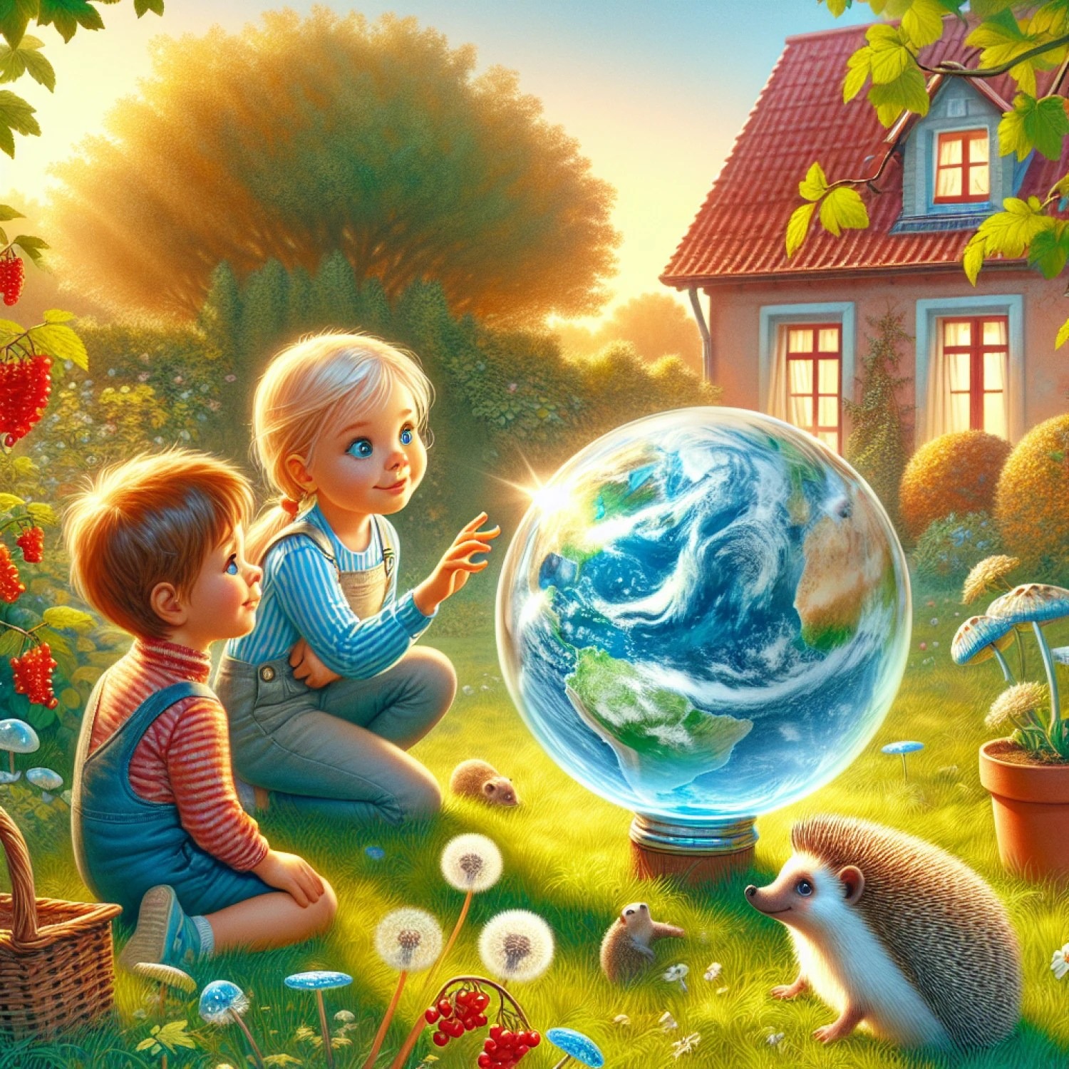 Čarovný balón a cesta od záhrady až ku hviezdam