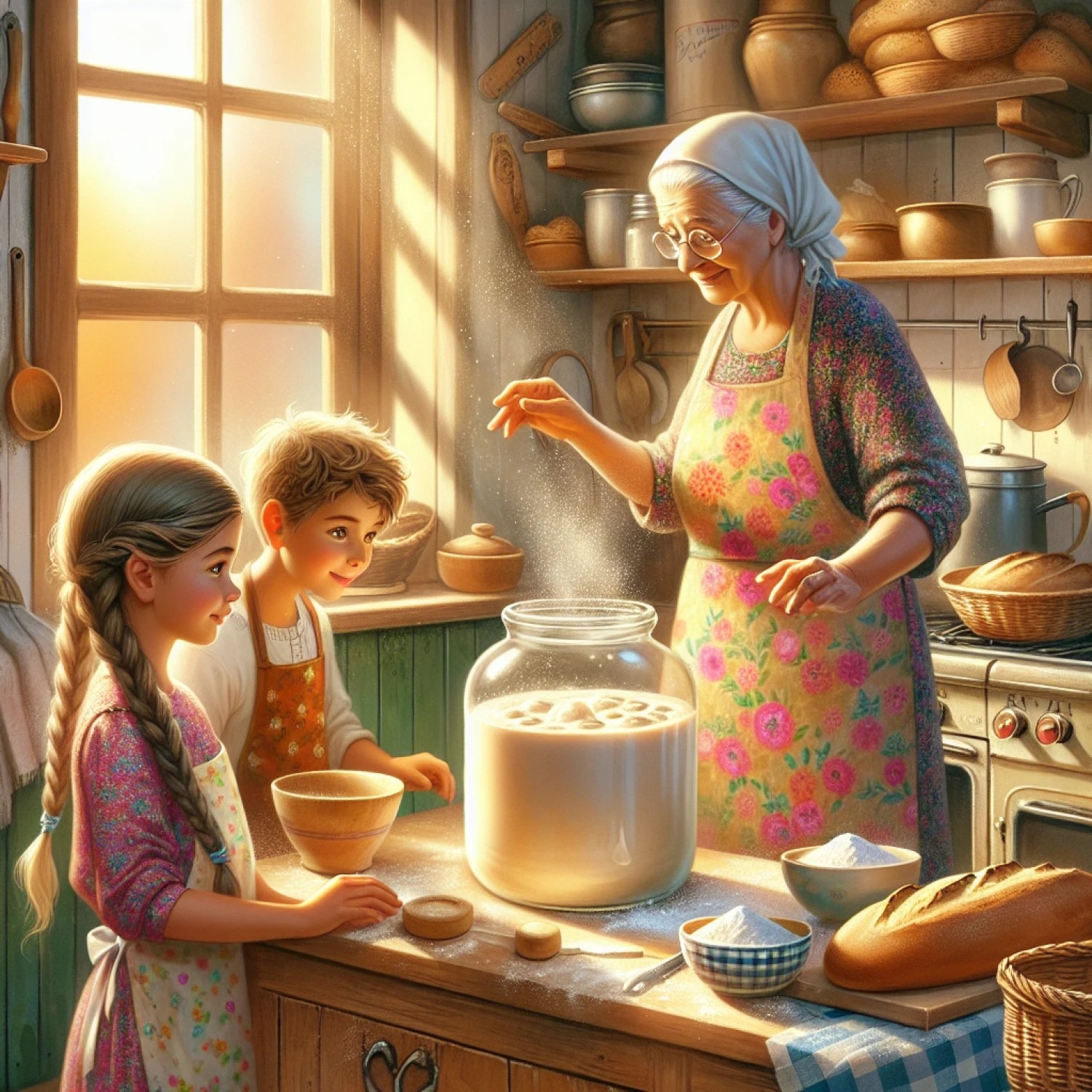 Tajomstvo Bublu: Dobrodružstvo s kváskom v babičkinej kuchyni