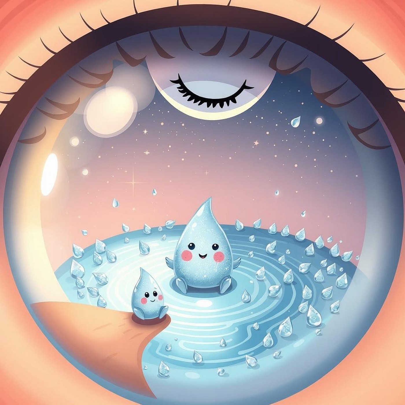 Dobrodružstvá slzičky Slanky: Záhada suchého očka