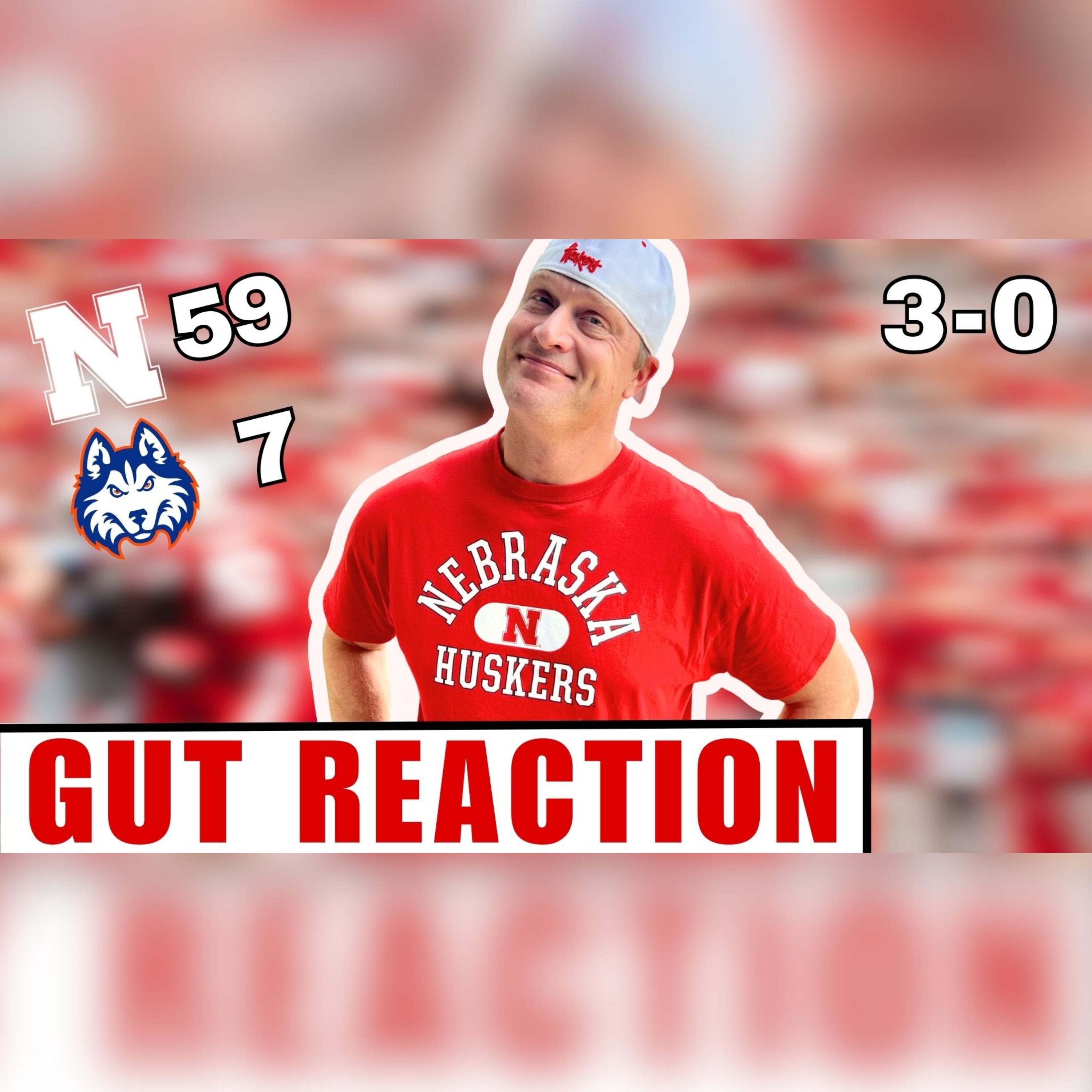 Nebraska Destroys Houston Christian...Tone Is Set! episode artwork