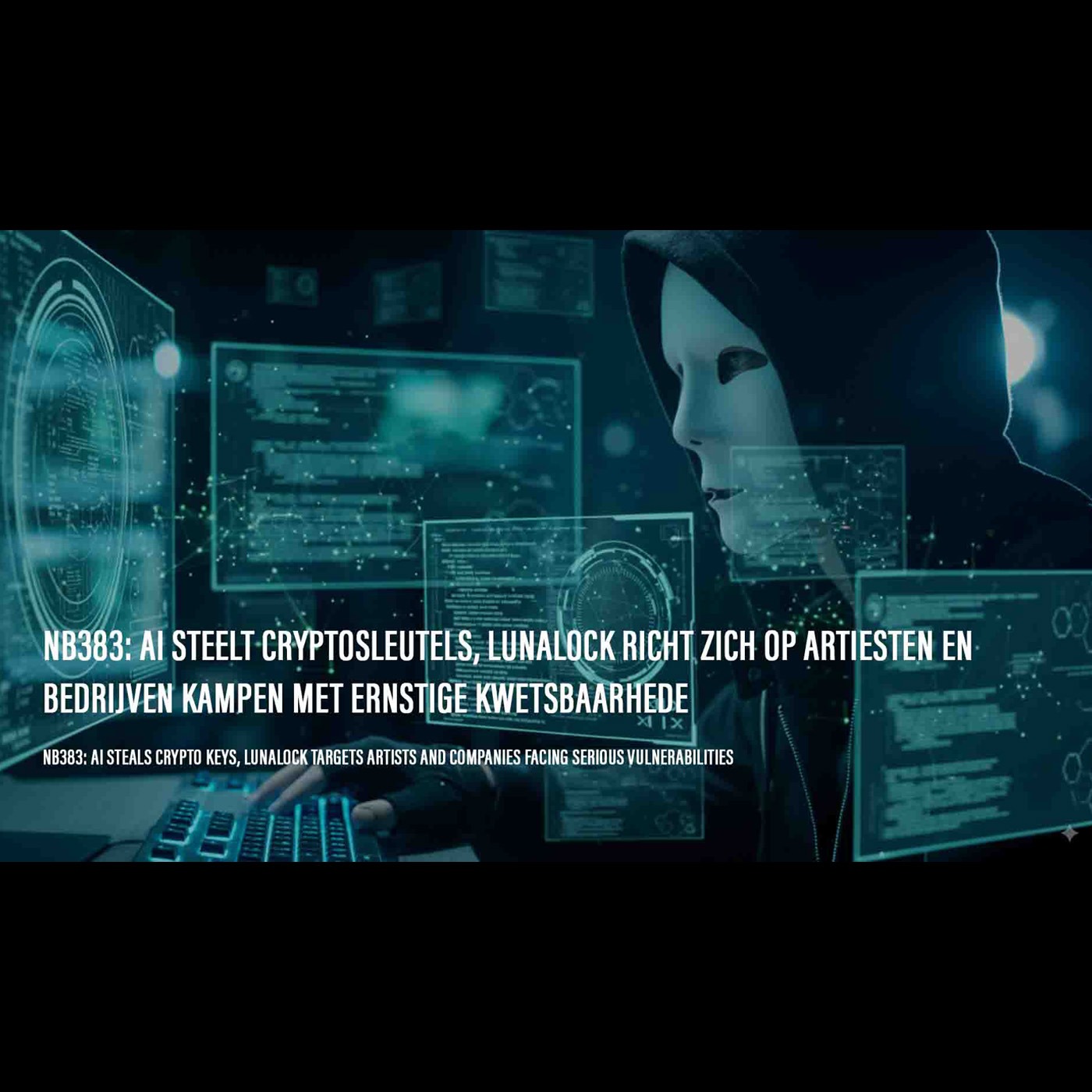 NB383: AI steelt cryptosleutels, LunaLock richt zich op artiesten en bedrijven kampen met ernstige kwetsbaarheden episode artwork