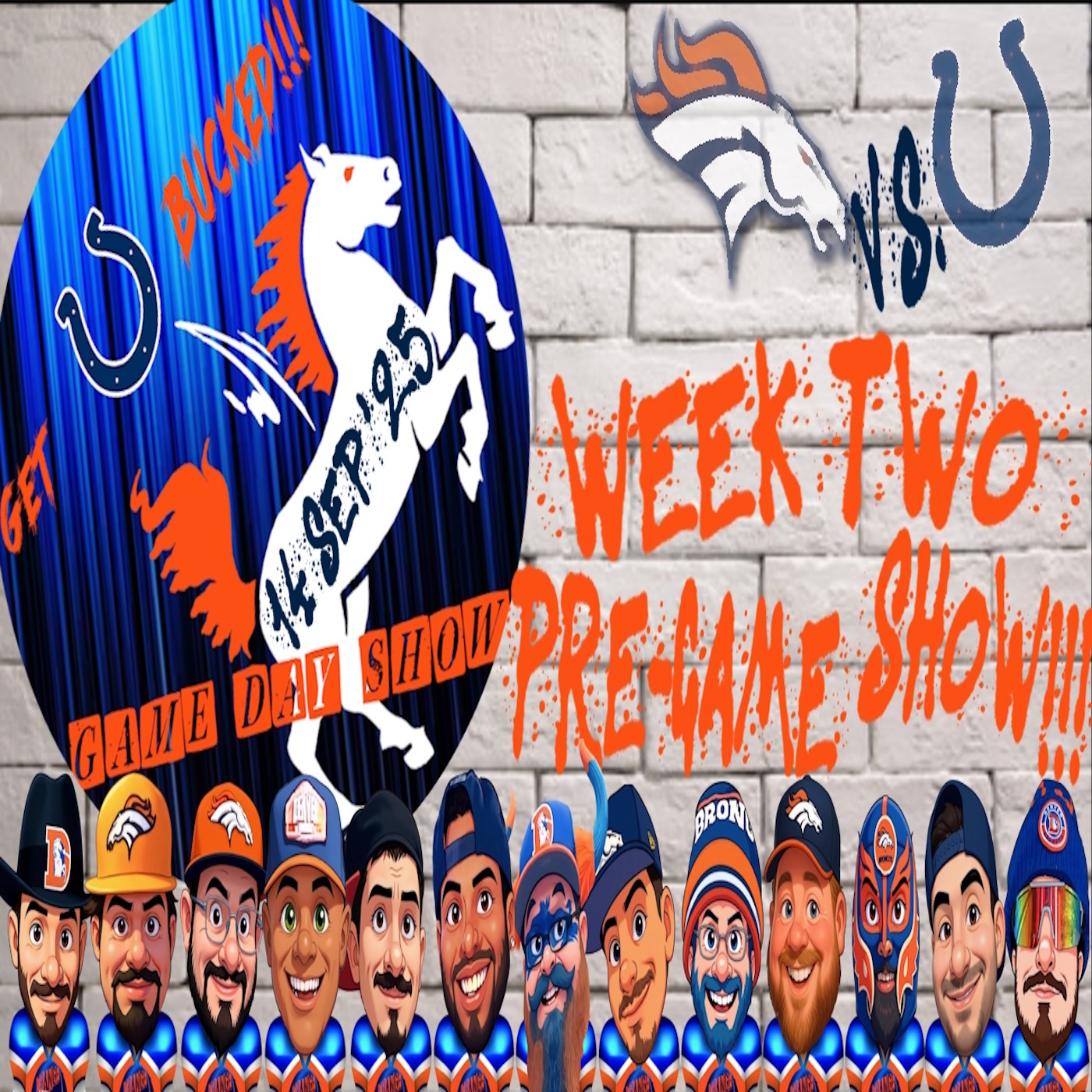 Broncos Vs. Colts Week Two Pre-Game Show!!! | GET BUCKED episode artwork