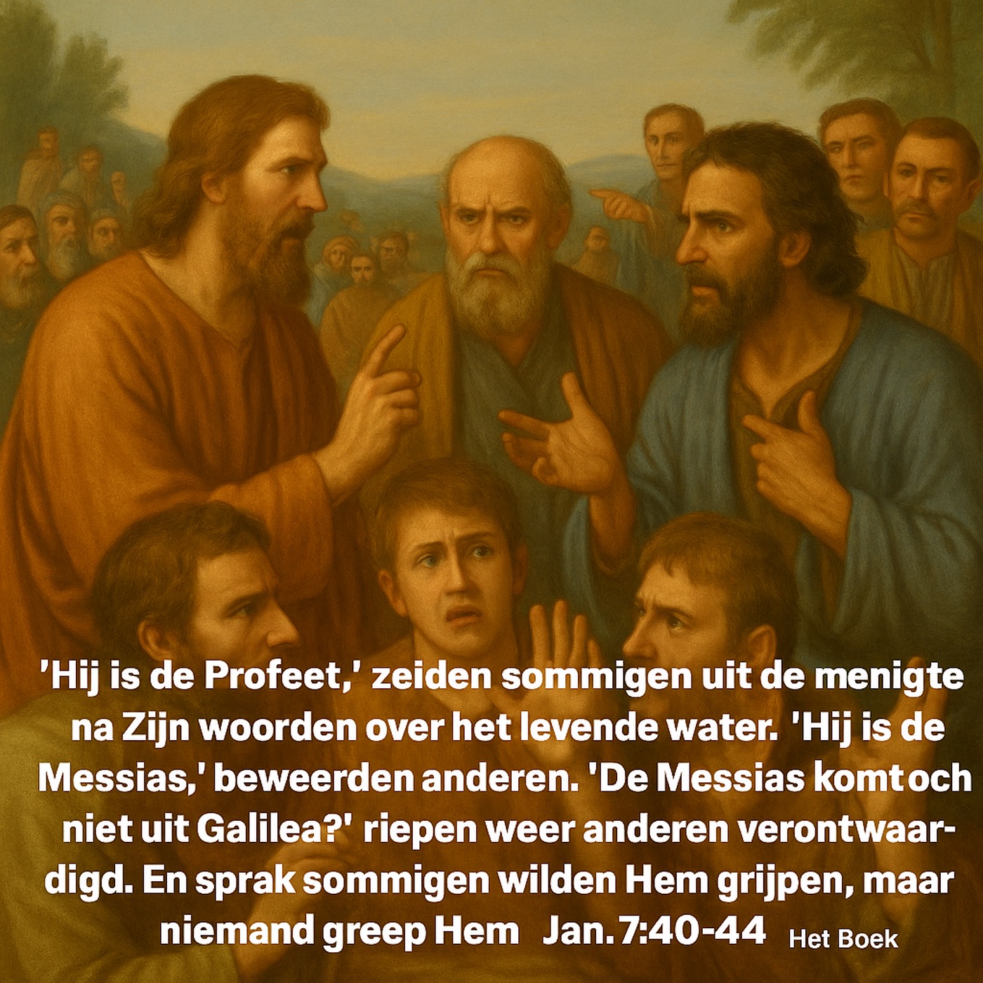 📖 Dag 21– Johannes 7:40-44 “Verdeeldheid over Jezus” episode artwork