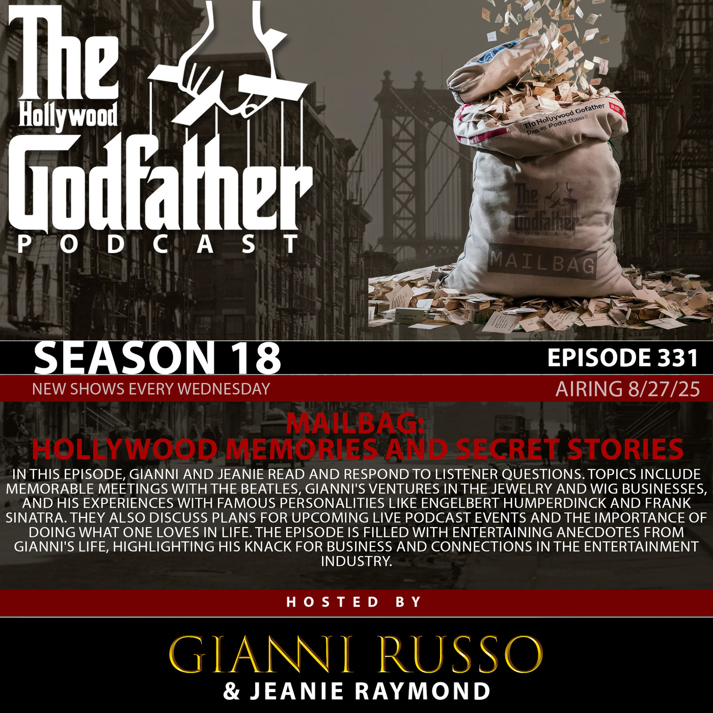 S18E331: MAILBAG: �Hollywood Memories and Secret Stories