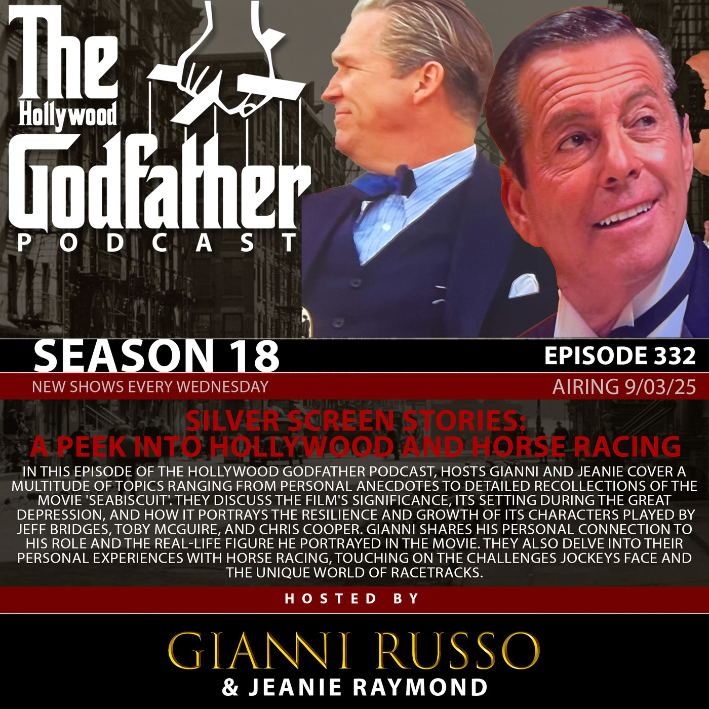 S18E232: S18|EP332 - Silver Screen Stories: A Peek into Hollywood and Horse Racing