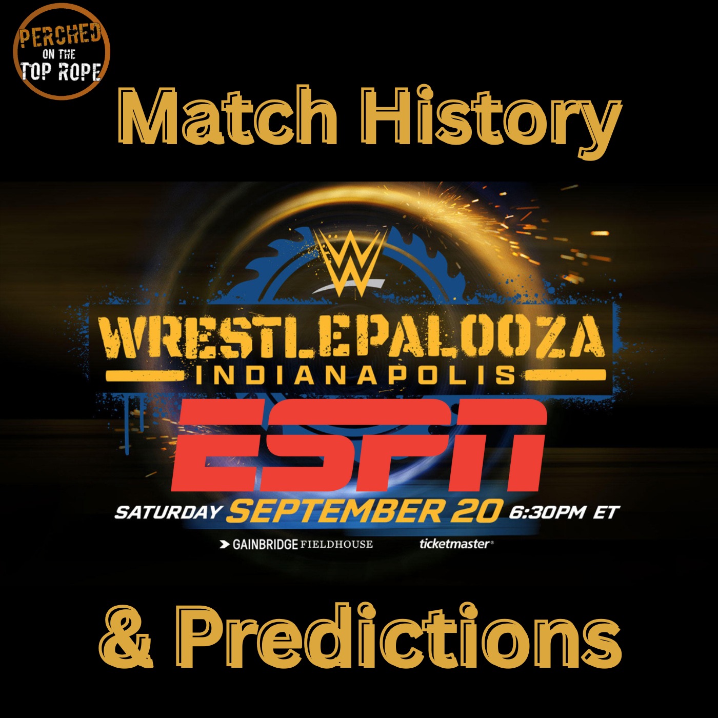 E295: WWE Wrestlepalooza Match History And Predictions!!!