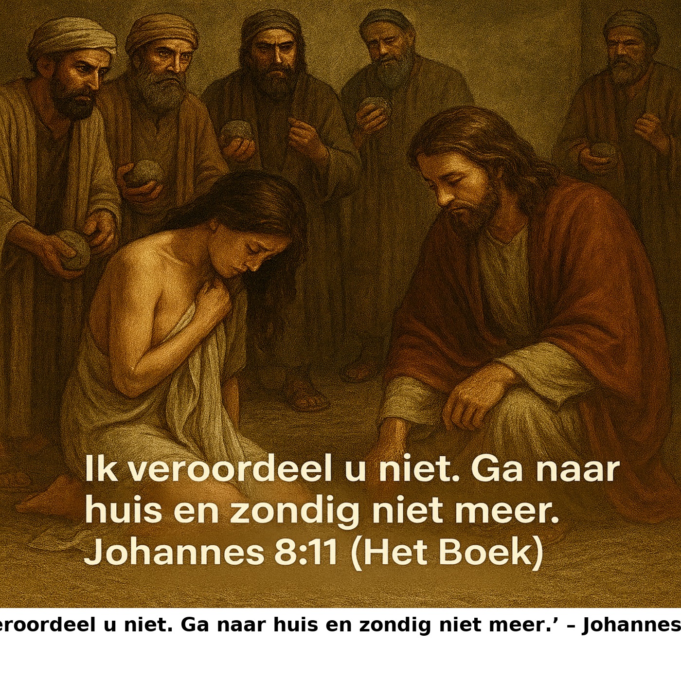 📖 Dag 23– Johannes 8:1-11 “Schrijven in het stof” My Project episode artwork