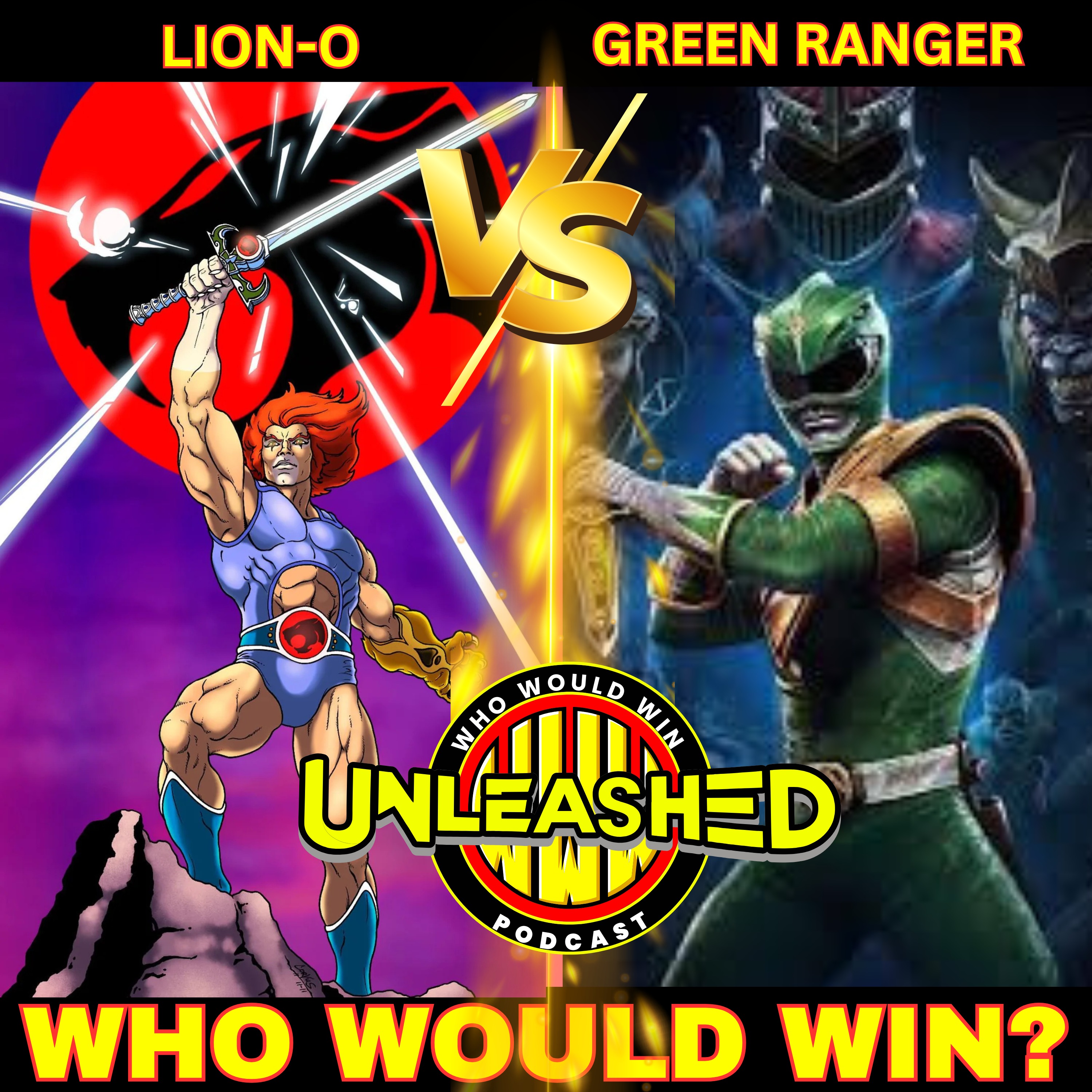 Lion-O vs Green Ranger - Who Would Win Unleashed