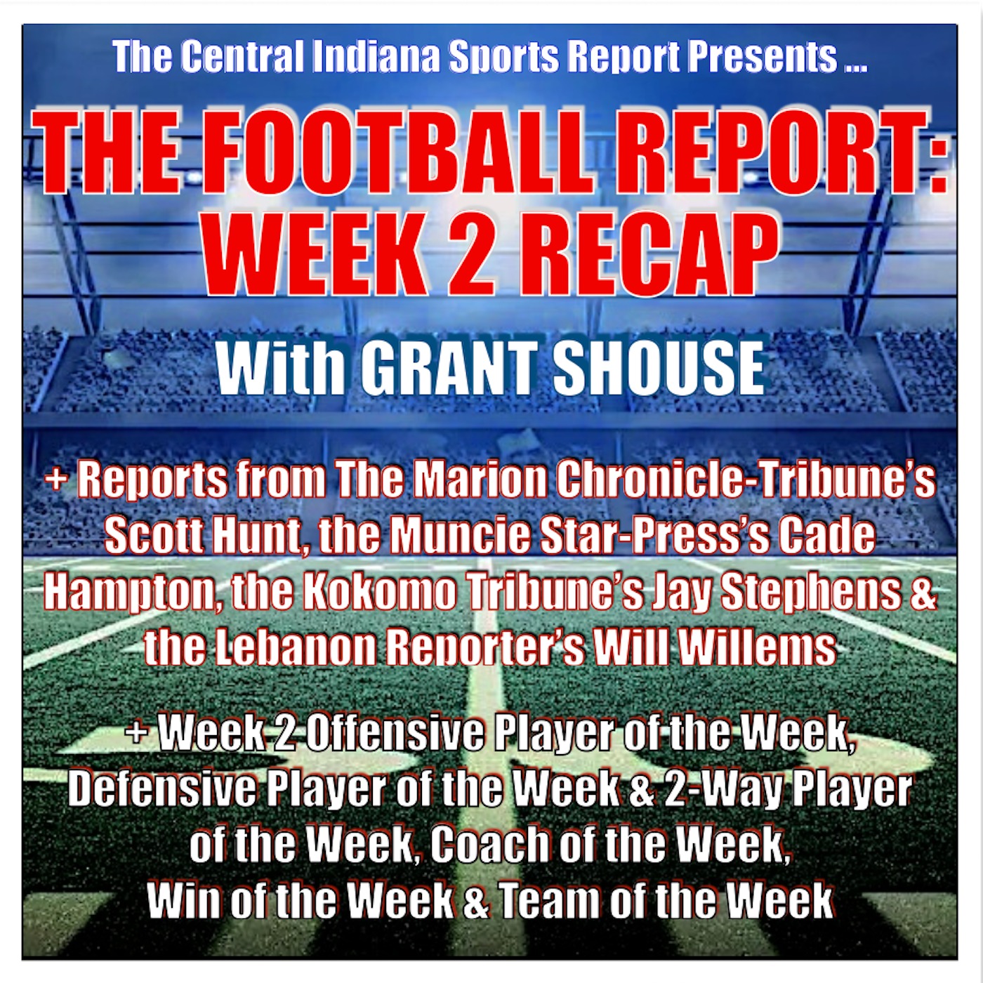 The High School Football Report with Grant Shouse: Week 2 Recap (2.16.3) episode artwork