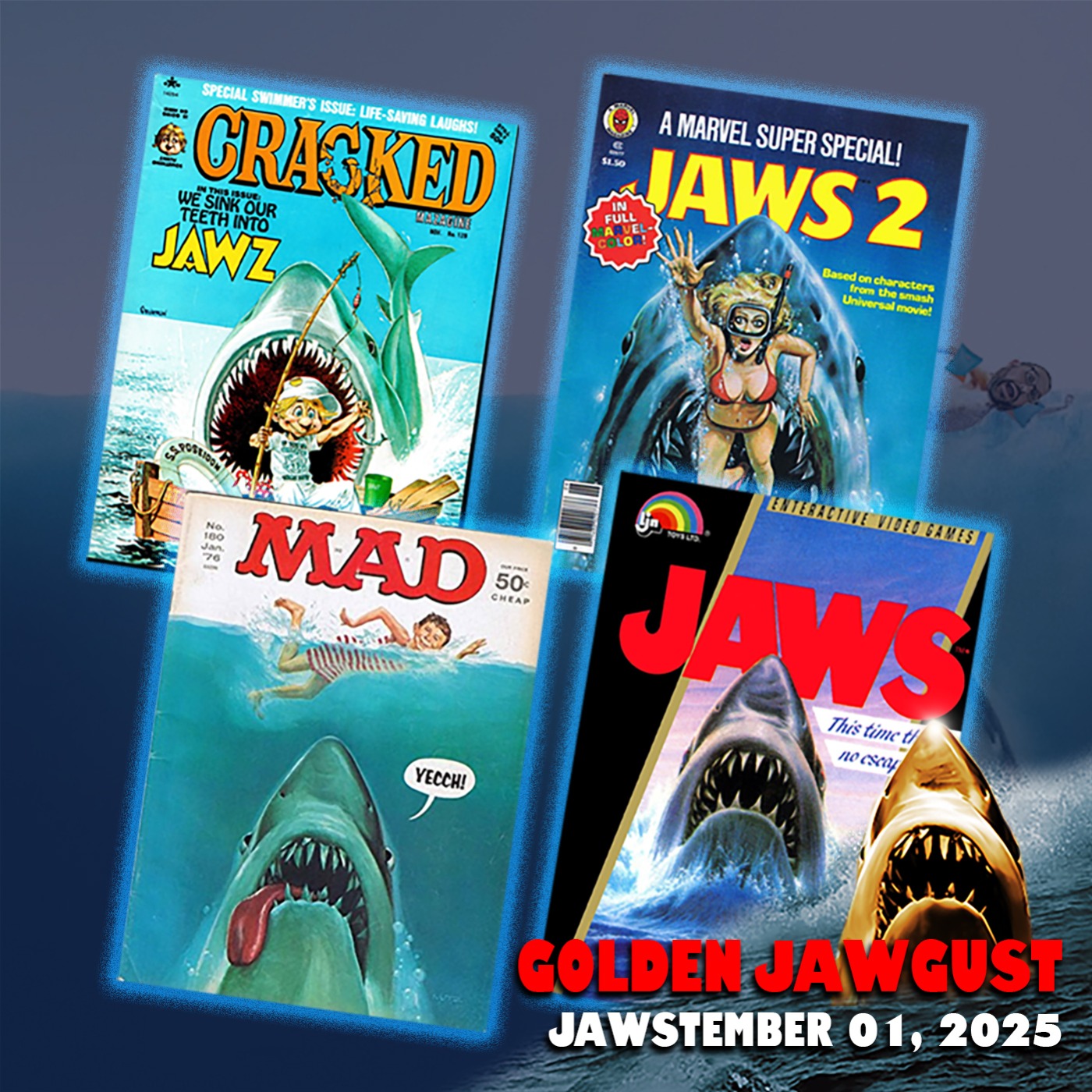 GOLDEN JAWGUST: "JAWSTEMBER 1, 2025" (1 of 1) episode artwork