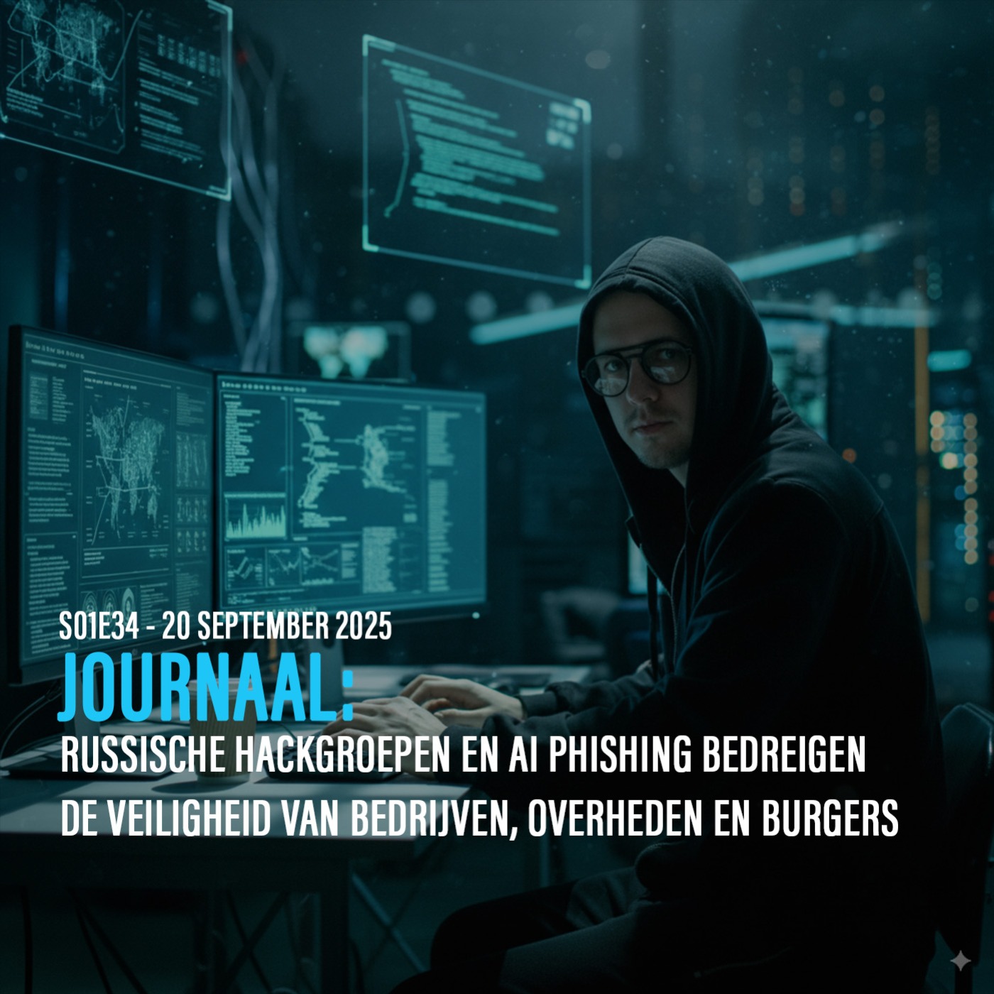 Russische hackgroepen en AI phishing bedreigen de veiligheid van bedrijven, overheden en burgers episode artwork