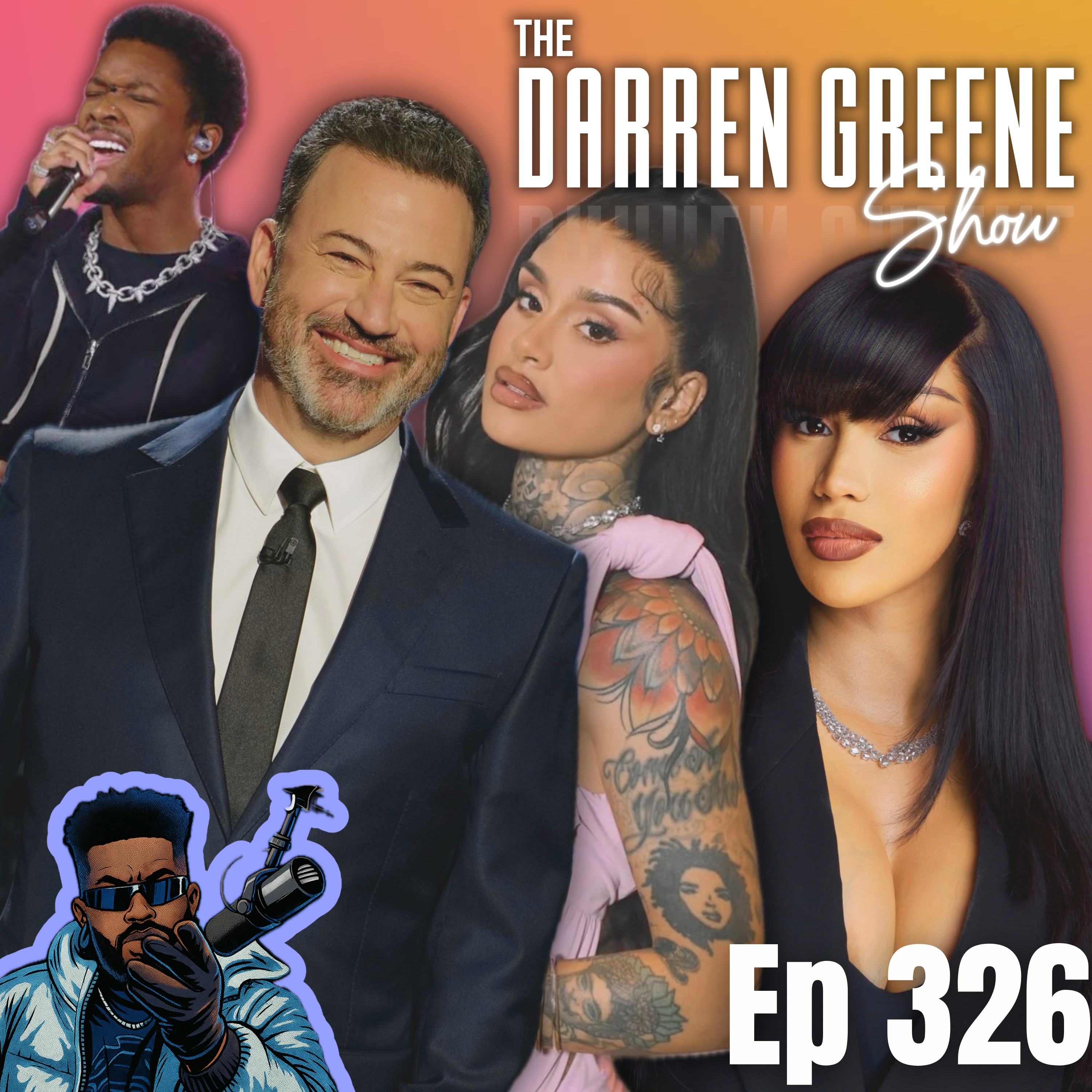 Jimmy Kimmels Show Cancelation, Cardi B's Album Was....?!?, Kehlani Drags A.I Artist, D4vd UPDATE episode artwork