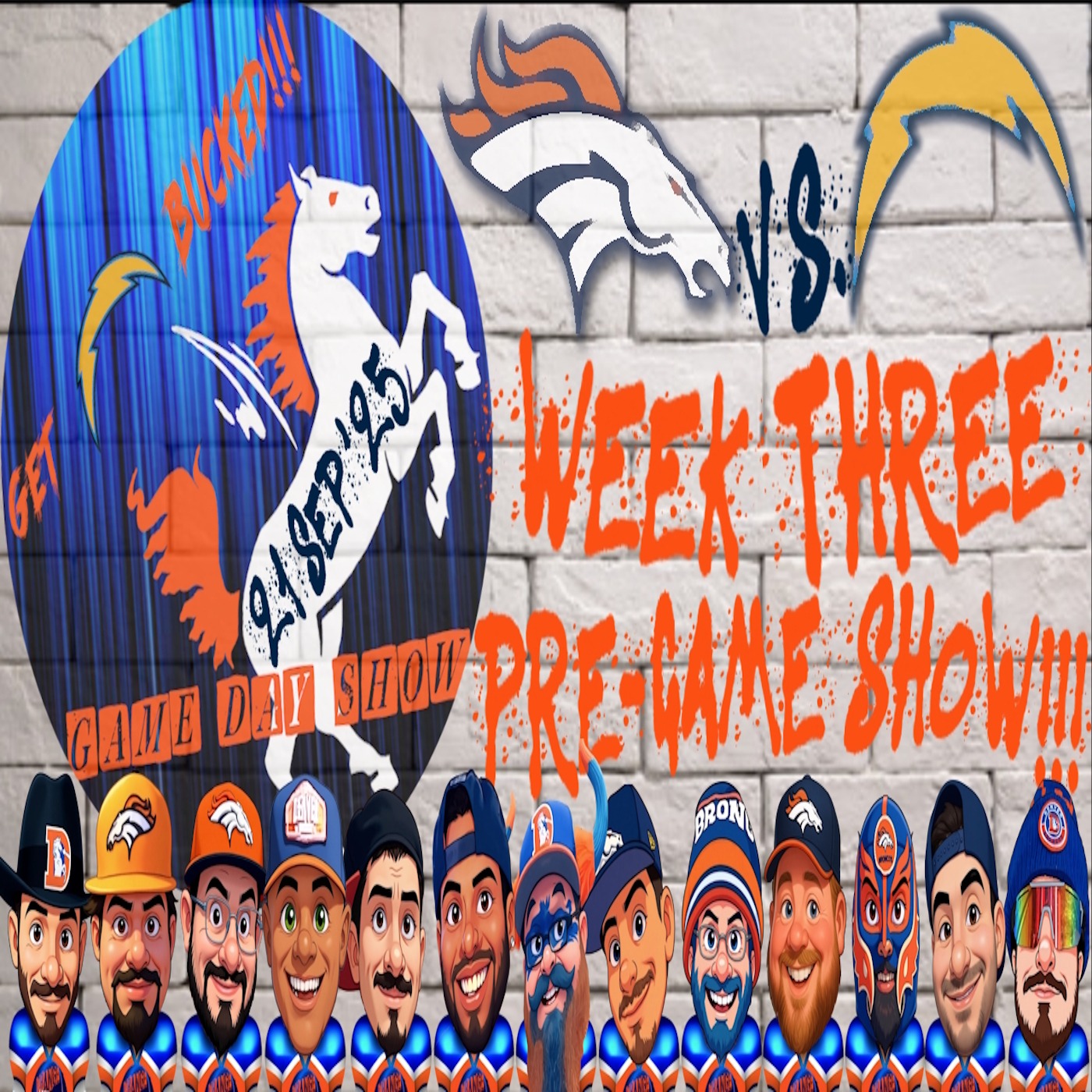 Broncos Vs. Chargers Week Three Pre-Game Show!!! | GET BUCKED episode artwork