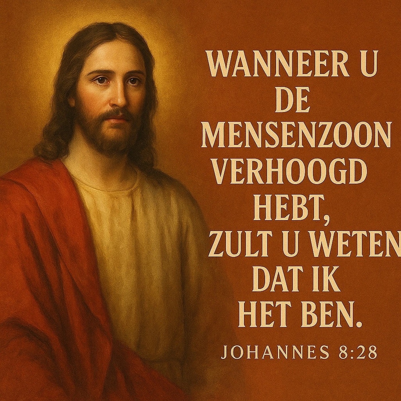 🌅 Dag 25 – Johannes 8:21–30, “U zult weten dat Ik het ben” episode artwork