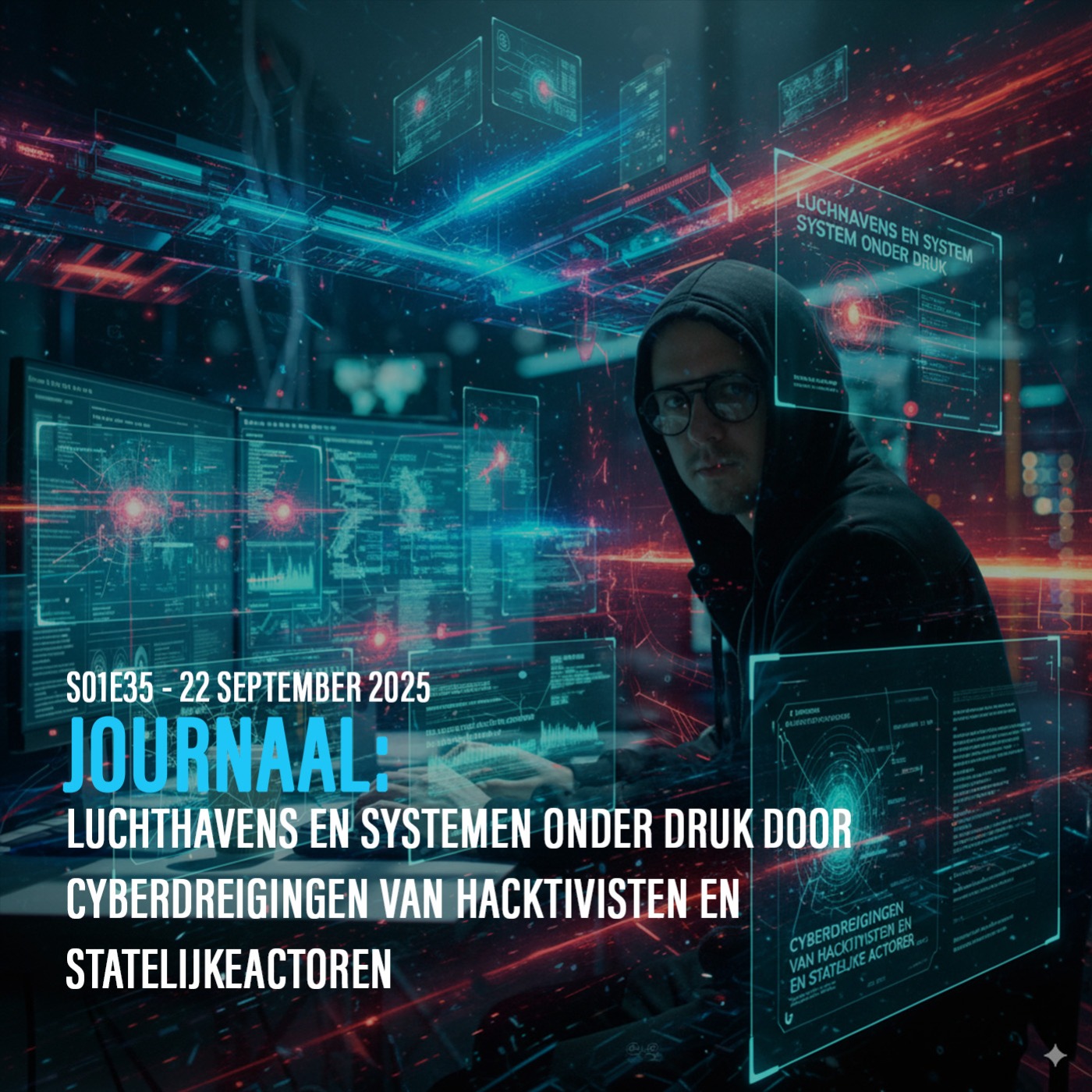 Discussiepodcast: Luchthavens en systemen onder druk door cyberdreigingen van cybercriminelen, hacktivisten en statelijke actoren episode artwork