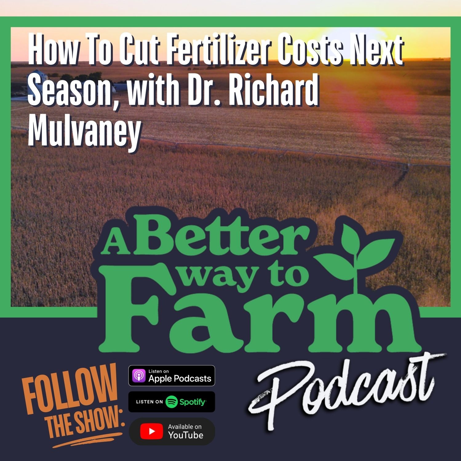 324: How To Cut Fertilizer Costs Next Season, with Dr. Richard Mulvaney