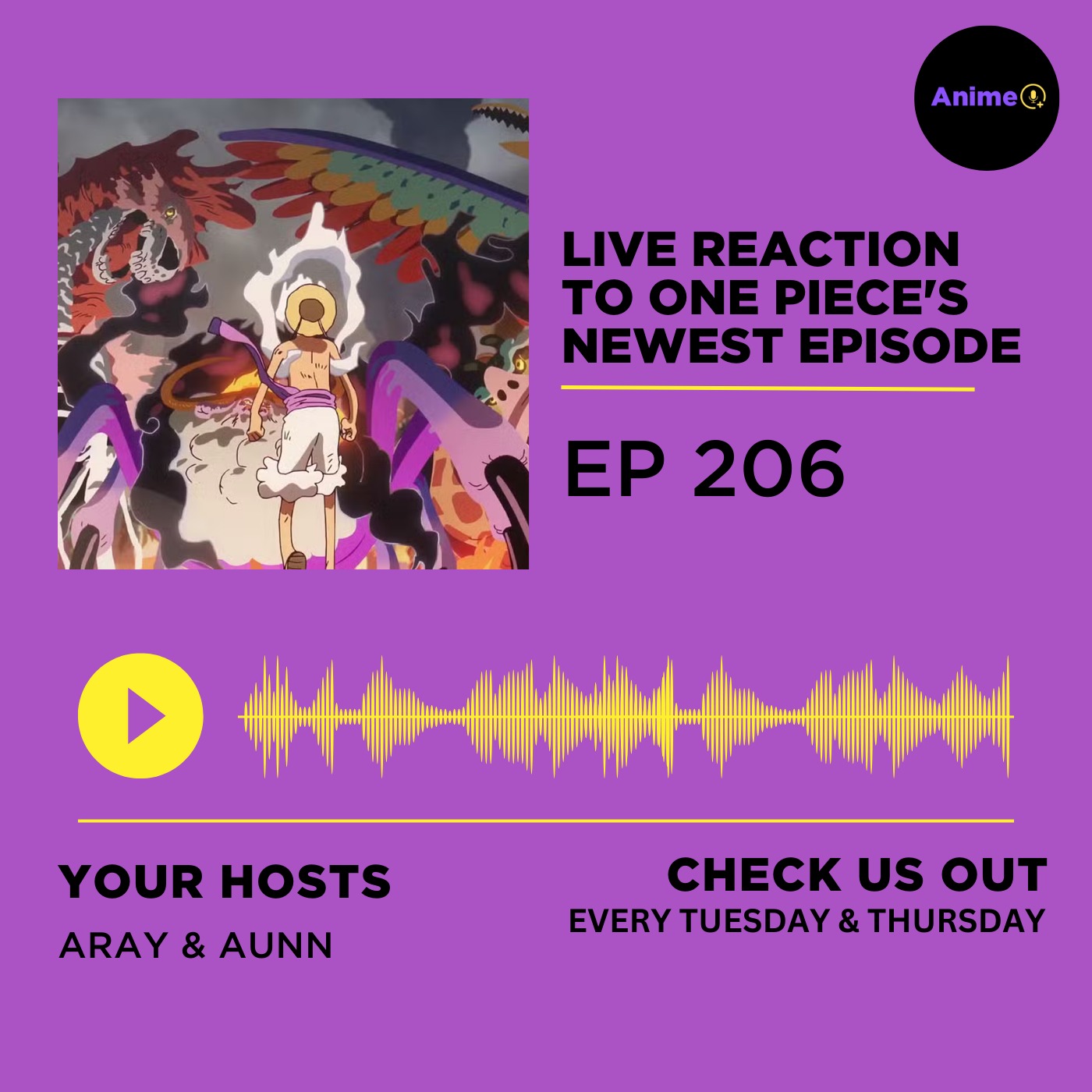 Live Reaction To One Piece's Newest Episode | E: 206