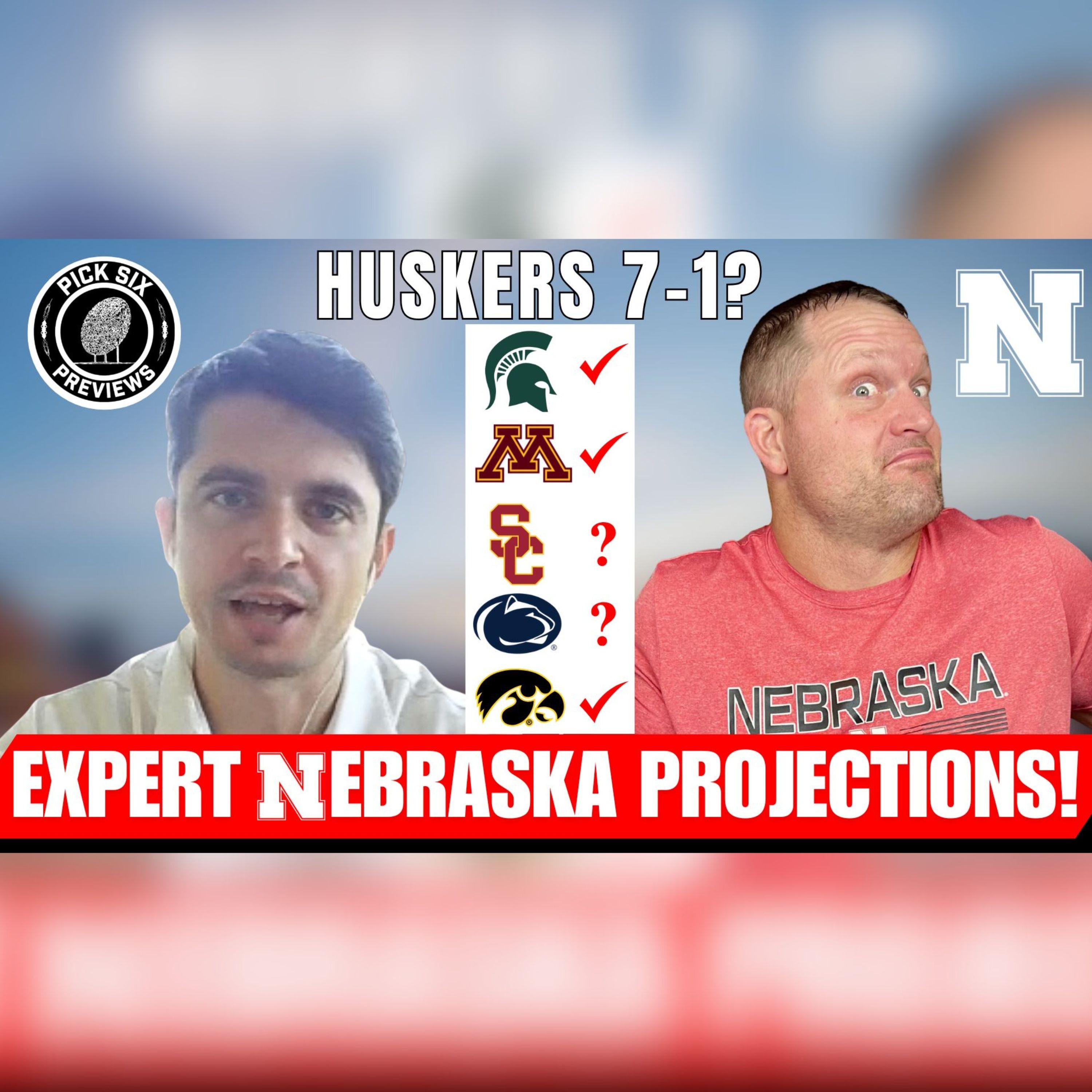 HUGE OCTOBER For NEBRASKA. Pick Six Previews Still Predicts 9 Wins…Do You Agree?! episode artwork