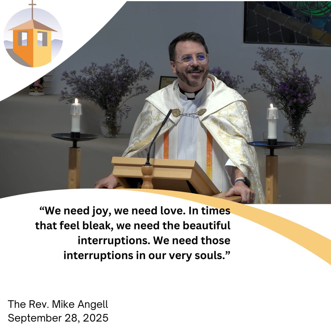 The Beautiful Interruption - The Rev. Mike Angell