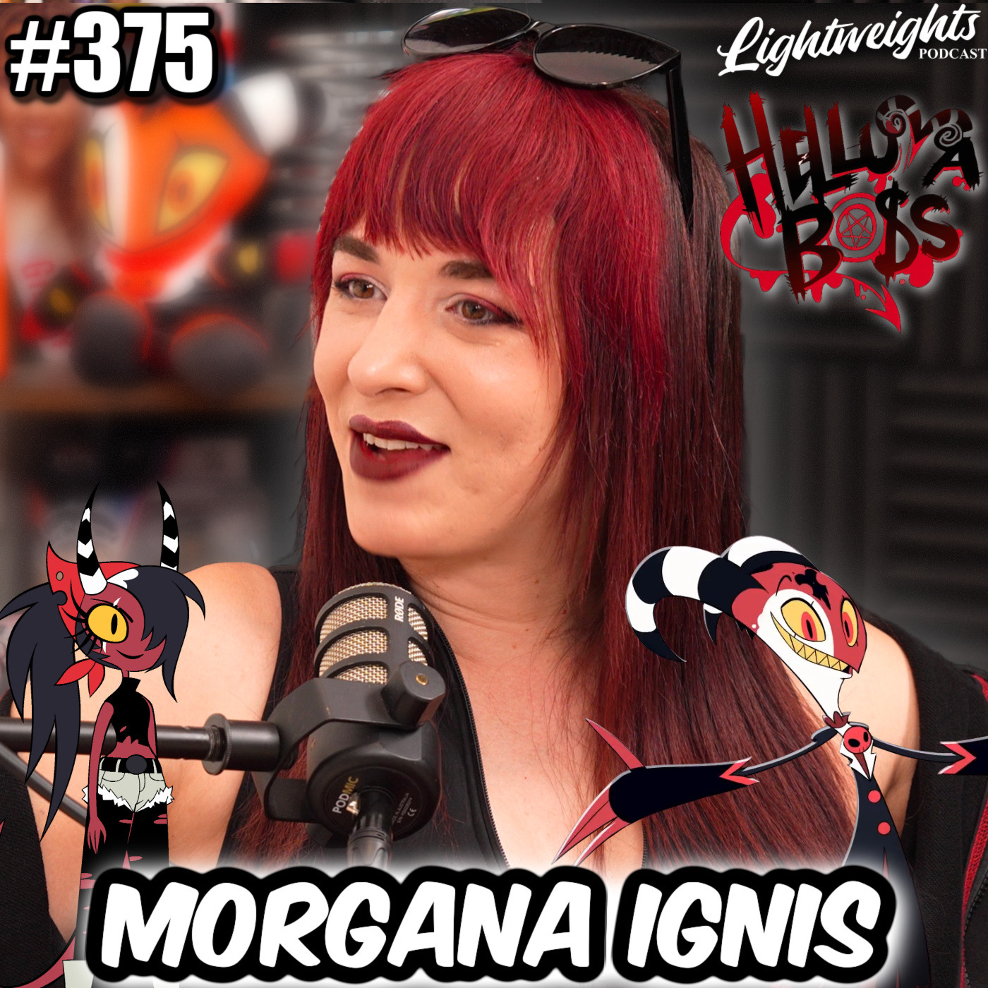 HELLUVA BOSS INTERVIEW! Sallie May star Morgana Ignis!