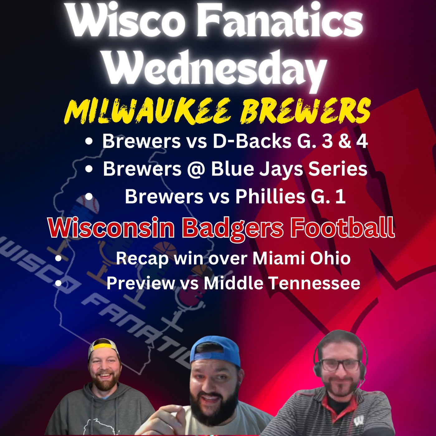 Brewers finally finish 19 in 18, Badgers start 1-0 episode artwork