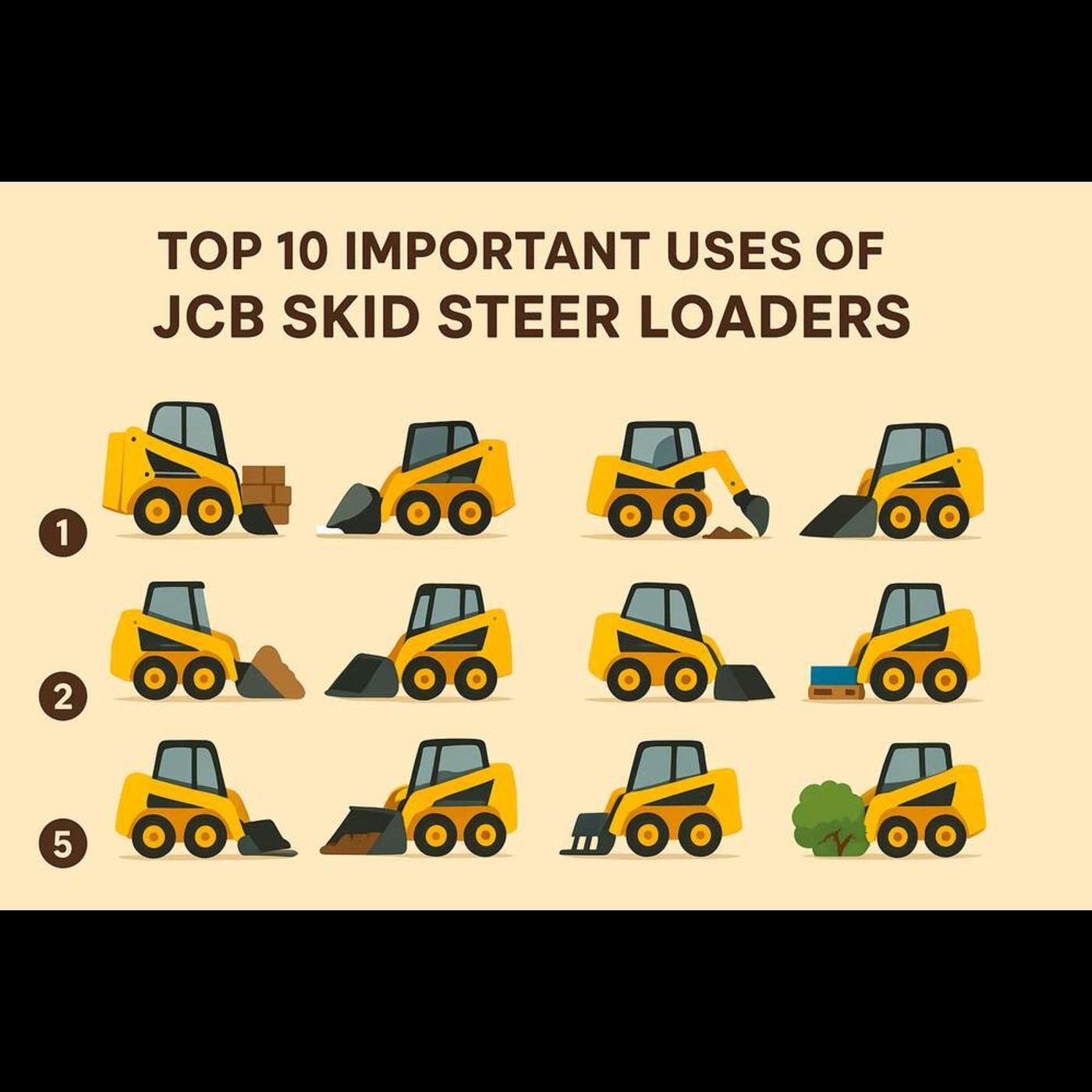 Top 10 Important Uses of JCB Skid Steer Loaders podcast artwork