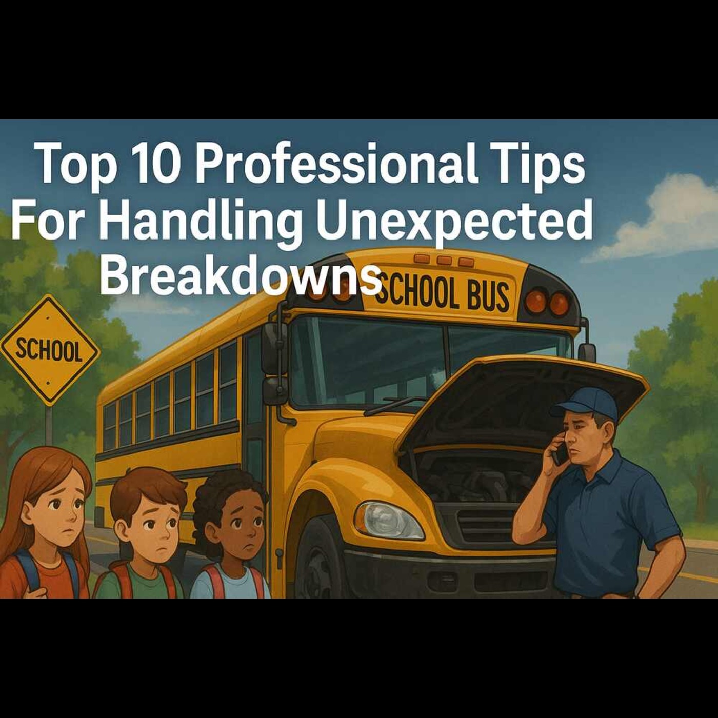 Top 10 Professional Tips For Handling Unexpected Breakdowns of School Buses episode artwork