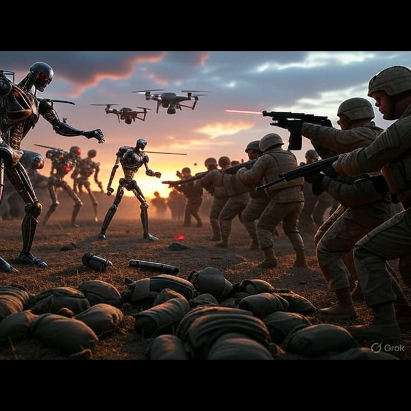Urgent Wake Up Call, The Coming AI Robot Wars and the Great Human Unity