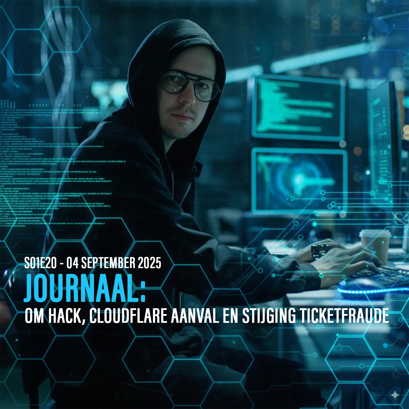OM hack, Cloudflare aanval en stijging ticketfraude episode artwork
