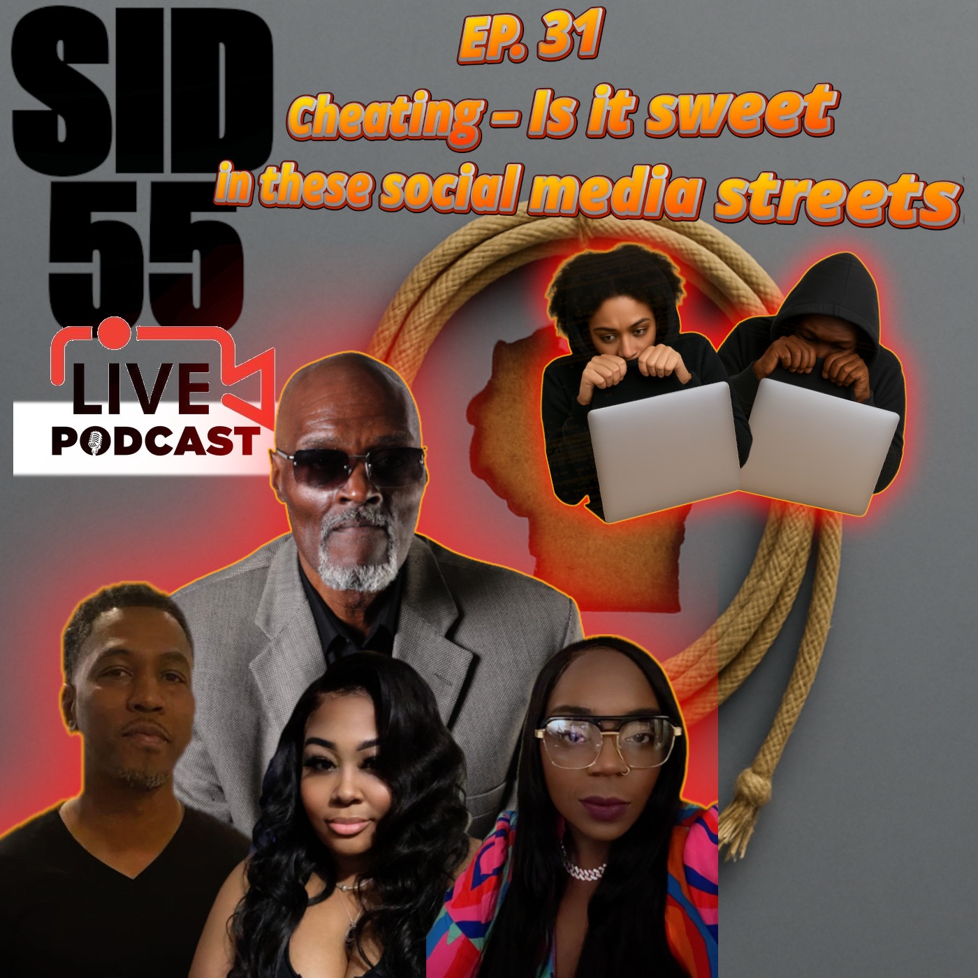 Sid55 Live Ep 31: Cheating – Is it sweet in these social media streets? 🎙️💔📱