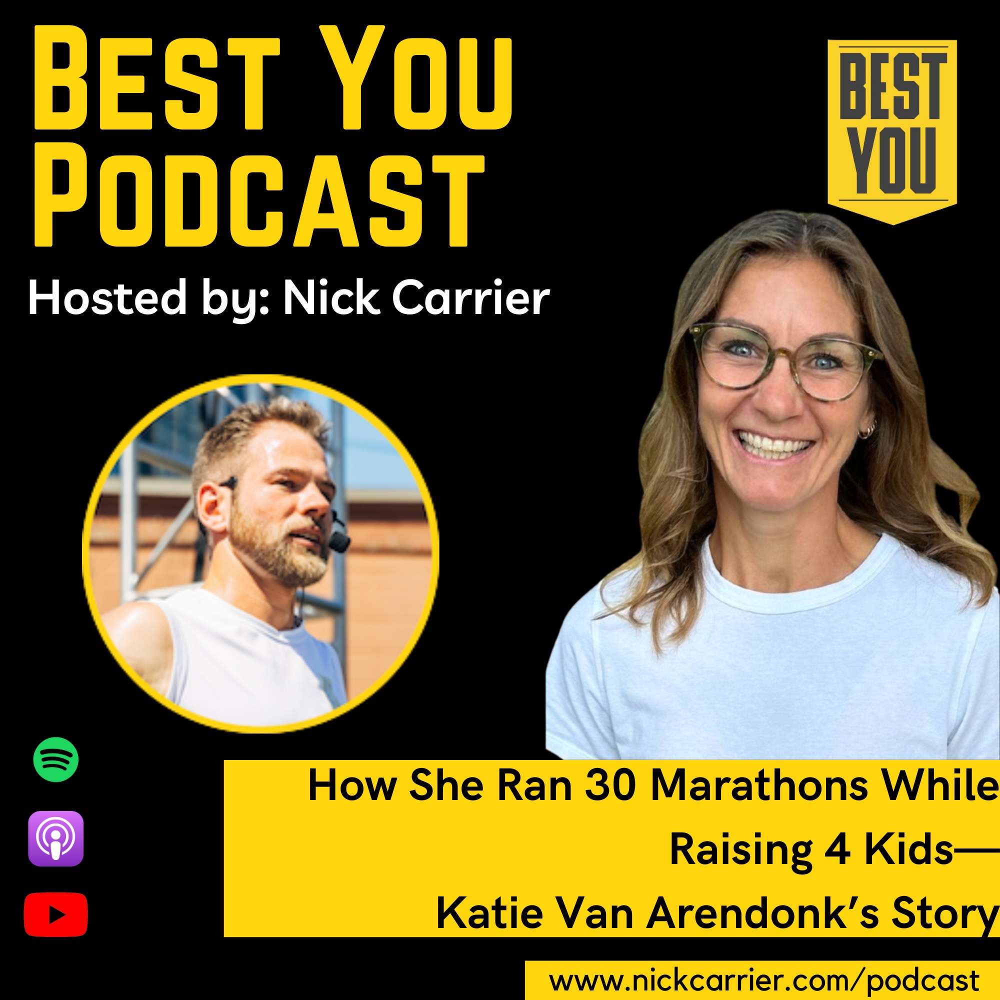 How She Ran 30 Marathons While Raising 4 Kids— Katie Van Arendonk’s Story episode artwork