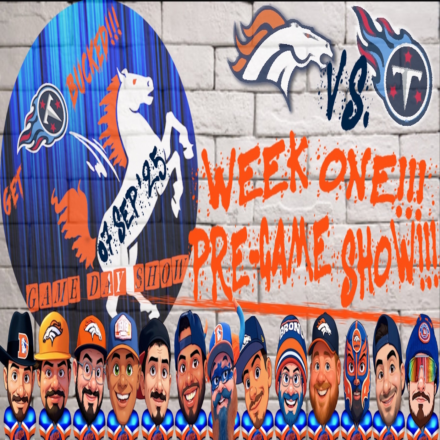 Broncos Vs. Titans Week One Pre-Game Show!!! | GET BUCKED episode artwork