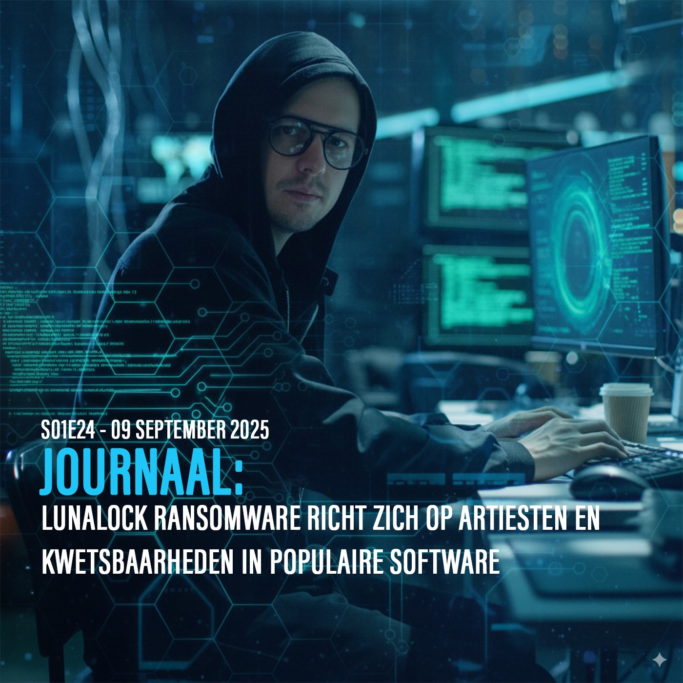 LunaLock ransomware richt zich op artiesten en kwetsbaarheden in populaire software episode artwork
