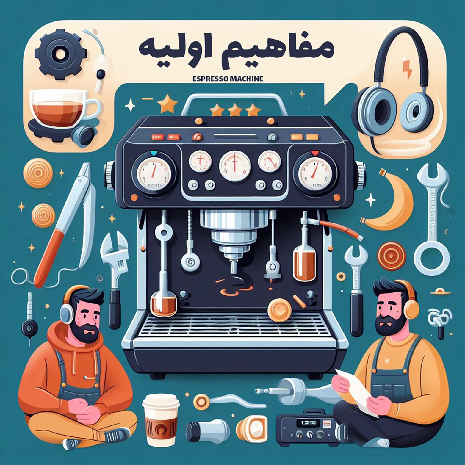 مفاهیم اولیه دستگاه اسپرسو (قسمت اول)