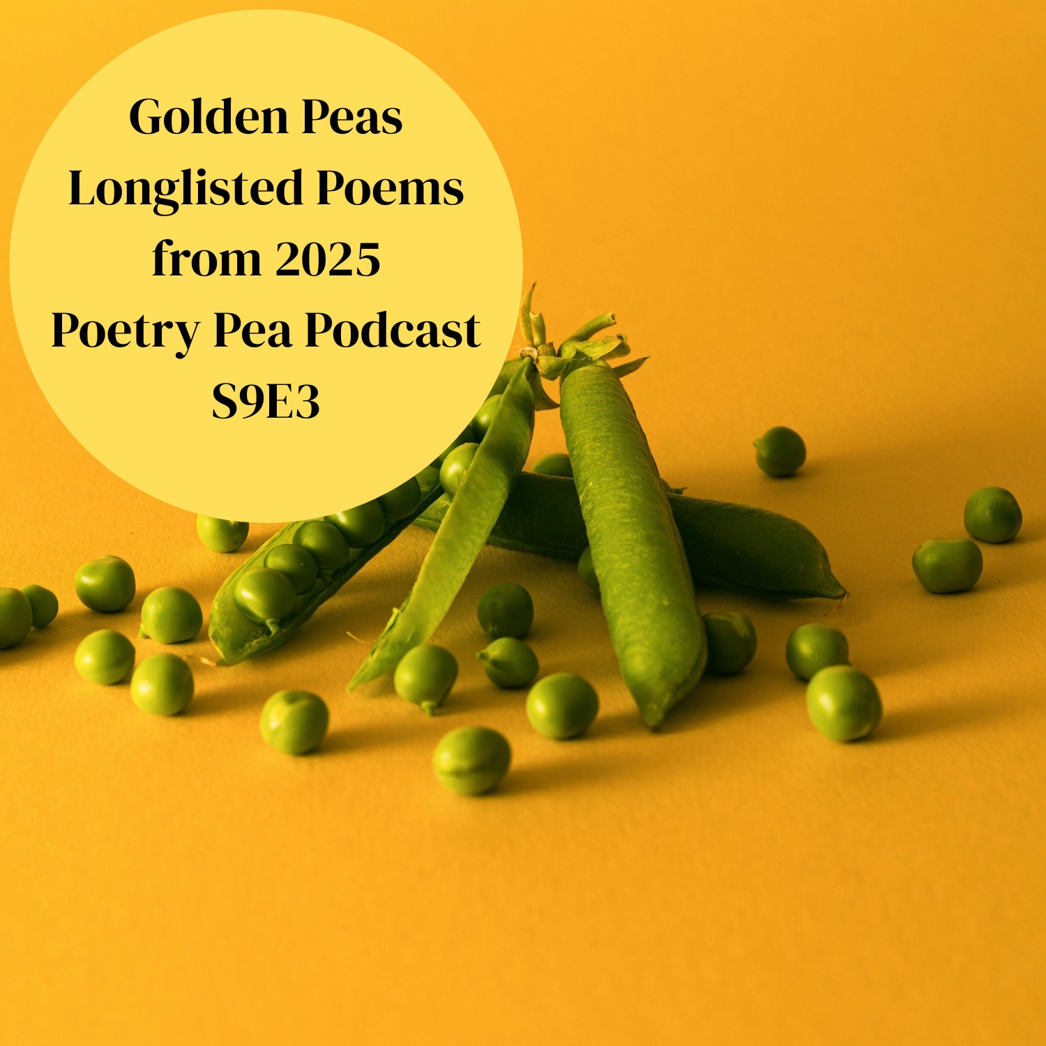 S9E3 Poetry Pea Podcast The Golden Pea Awards Long List Top Poems of 2025